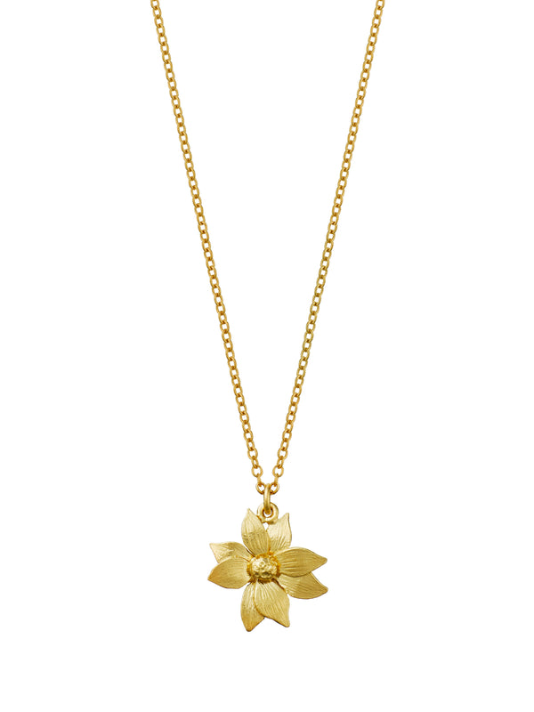 Dahlia Flower Necklace