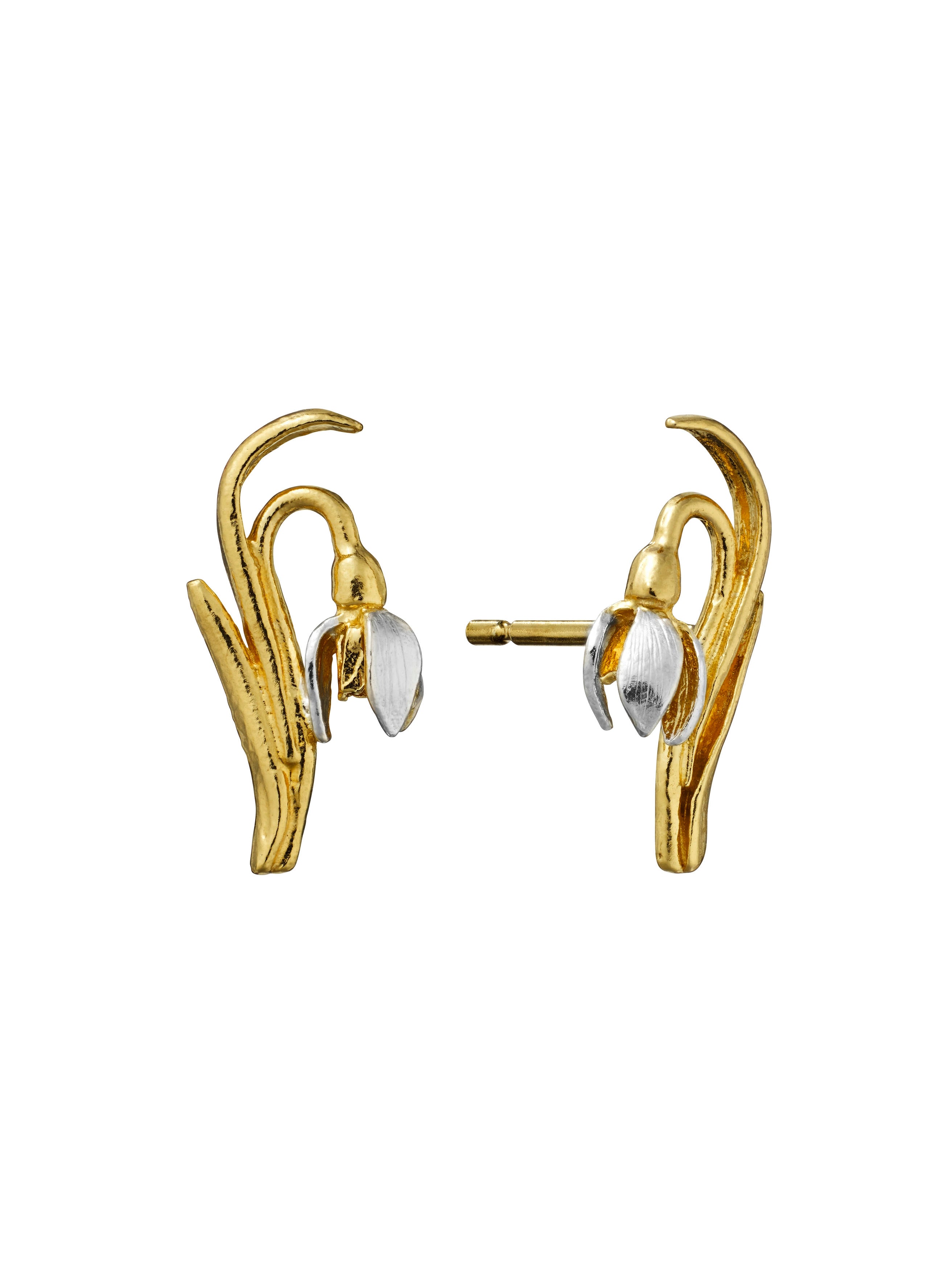 Snowdrop Stud Earrings - image 6