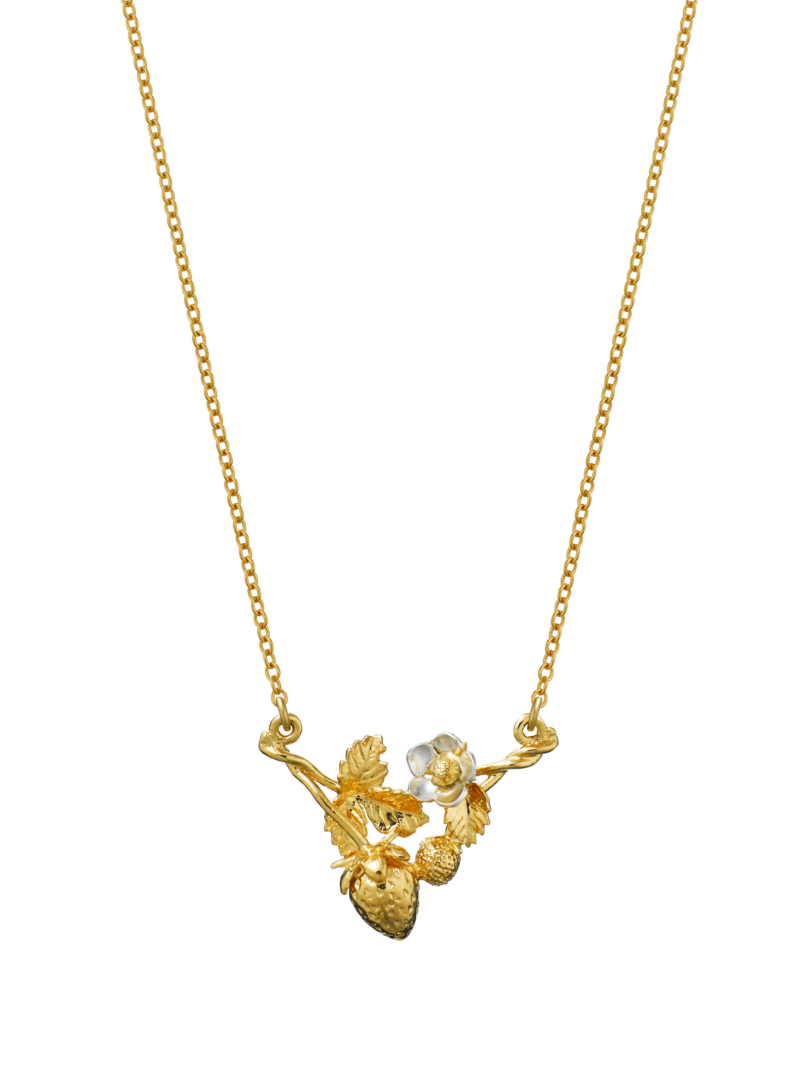 Strawberry Patch Inline Necklace - image 1