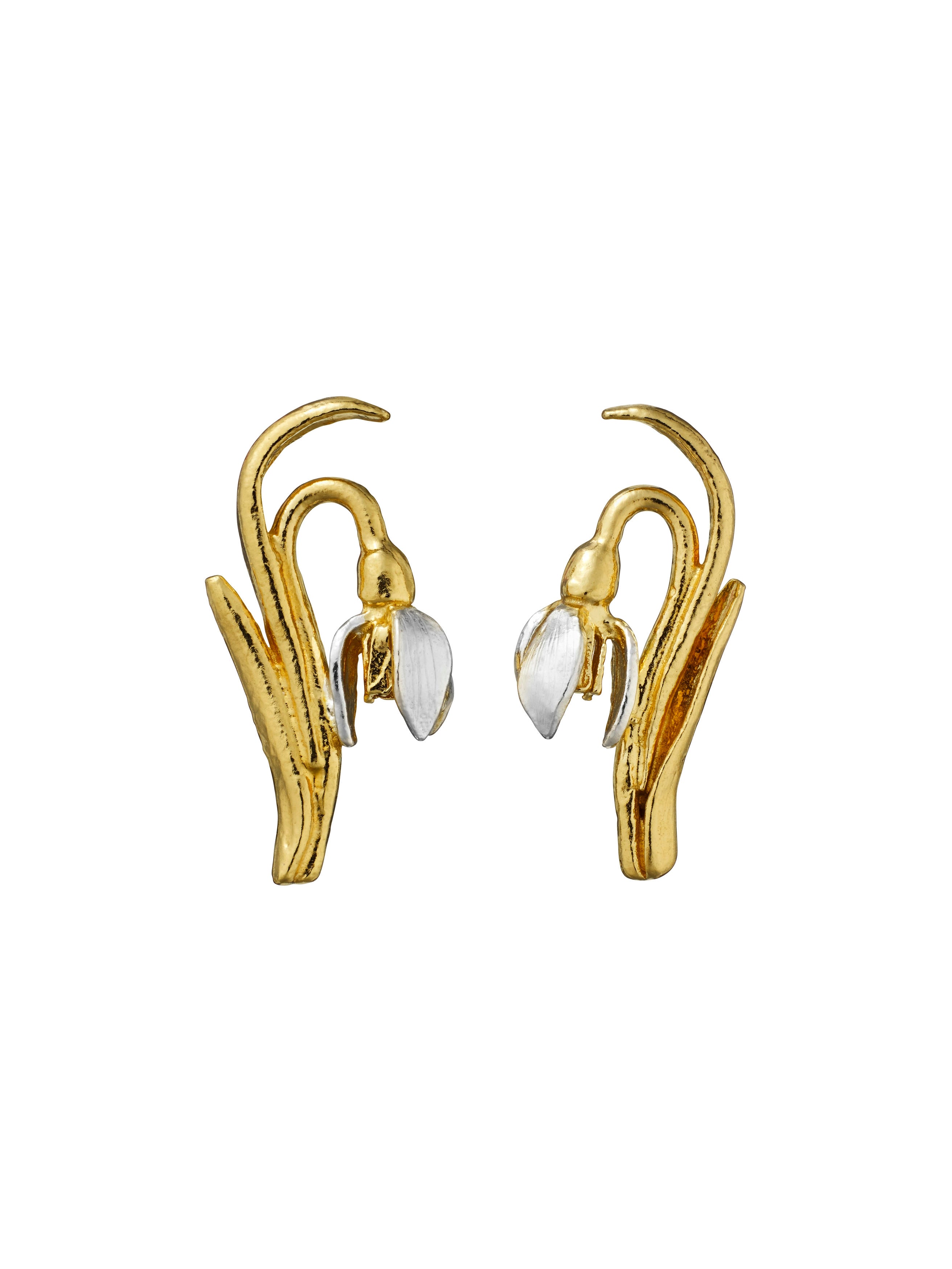 Snowdrop Stud Earrings - image 1