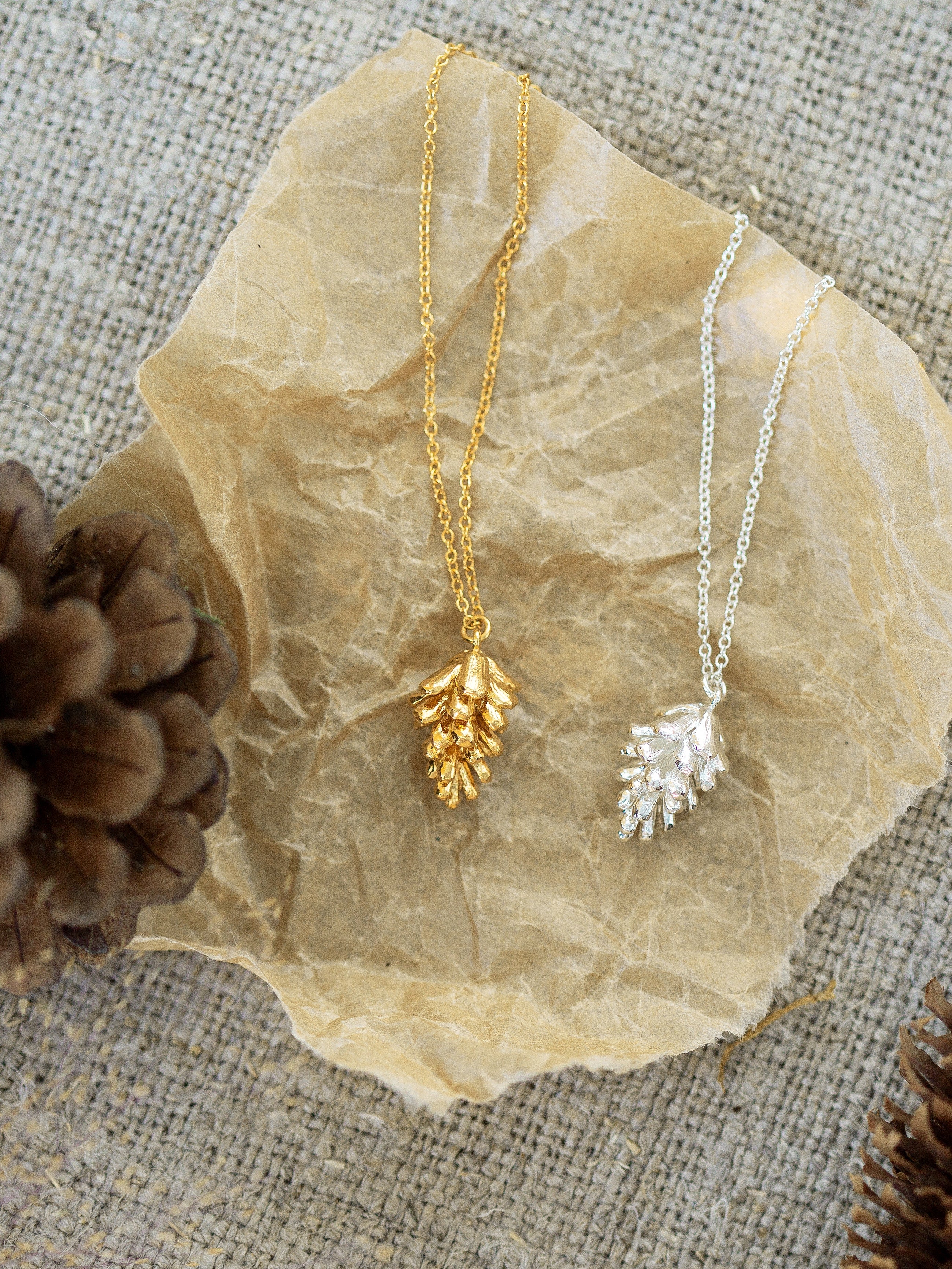 Pinecone Necklace - image 5