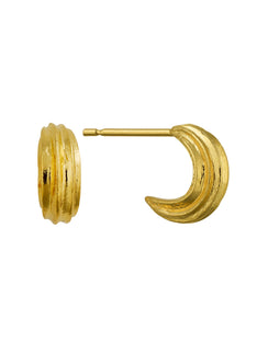 Kissing Seed Huggie Hoop Earrings