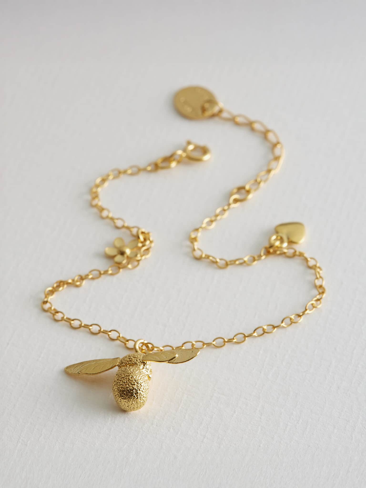 Baby Bee Bracelet - image 4 | gold plate