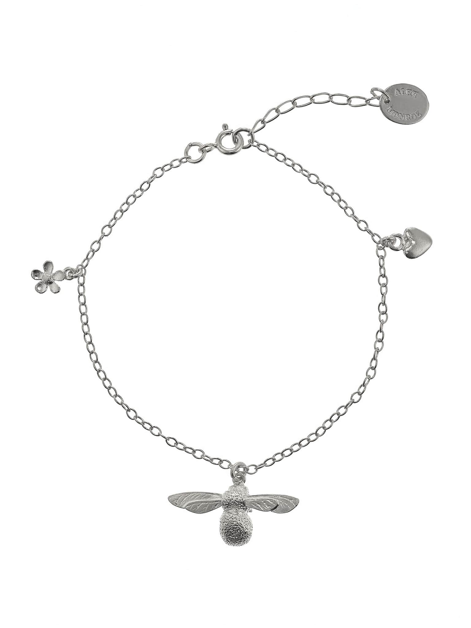Baby Bee Bracelet - image 5 | silver