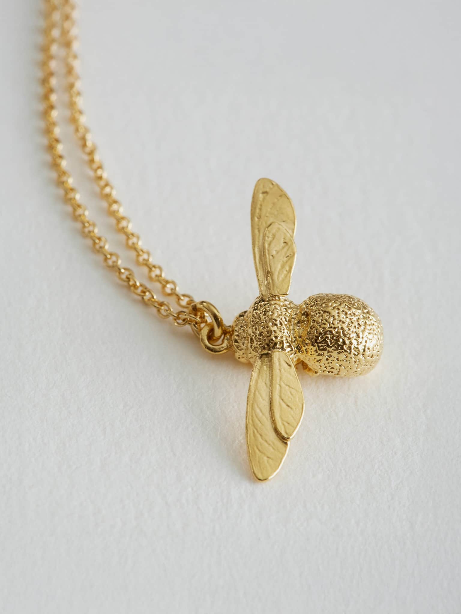 Baby Bee Necklace - image 14 | 18ct yellow gold