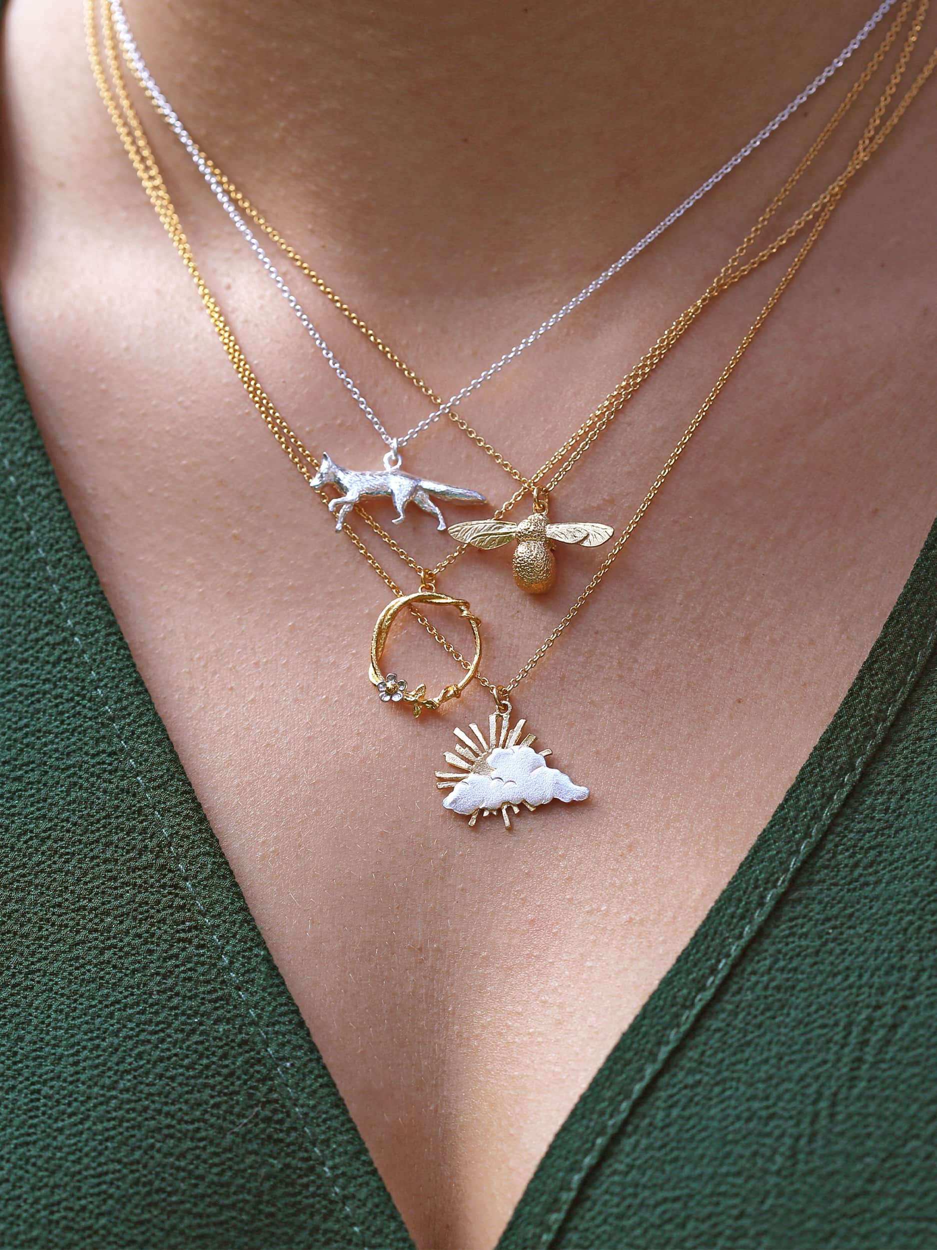 Baby Bee Necklace - image 2