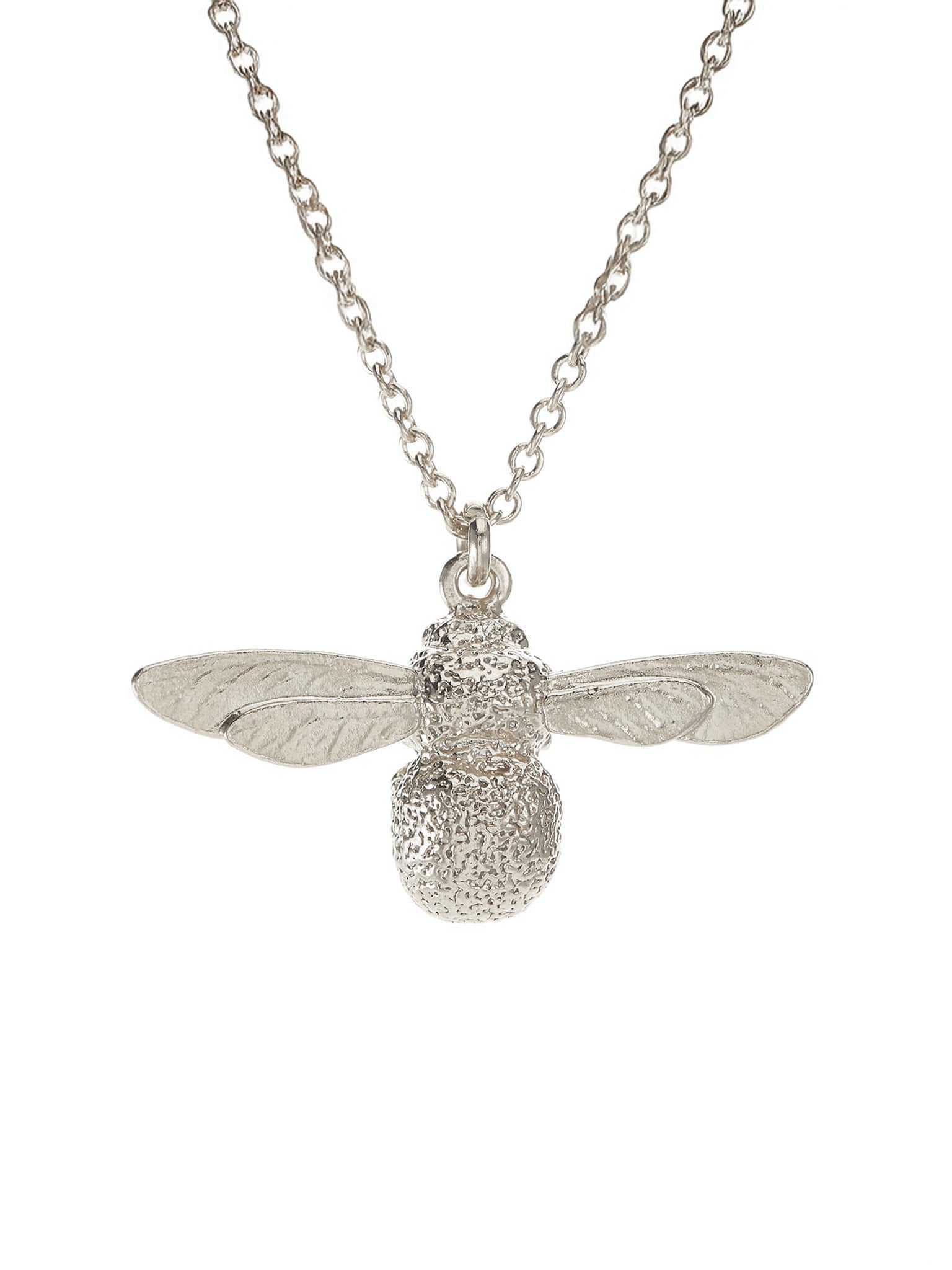 Baby Bee Necklace - image 7 | silver