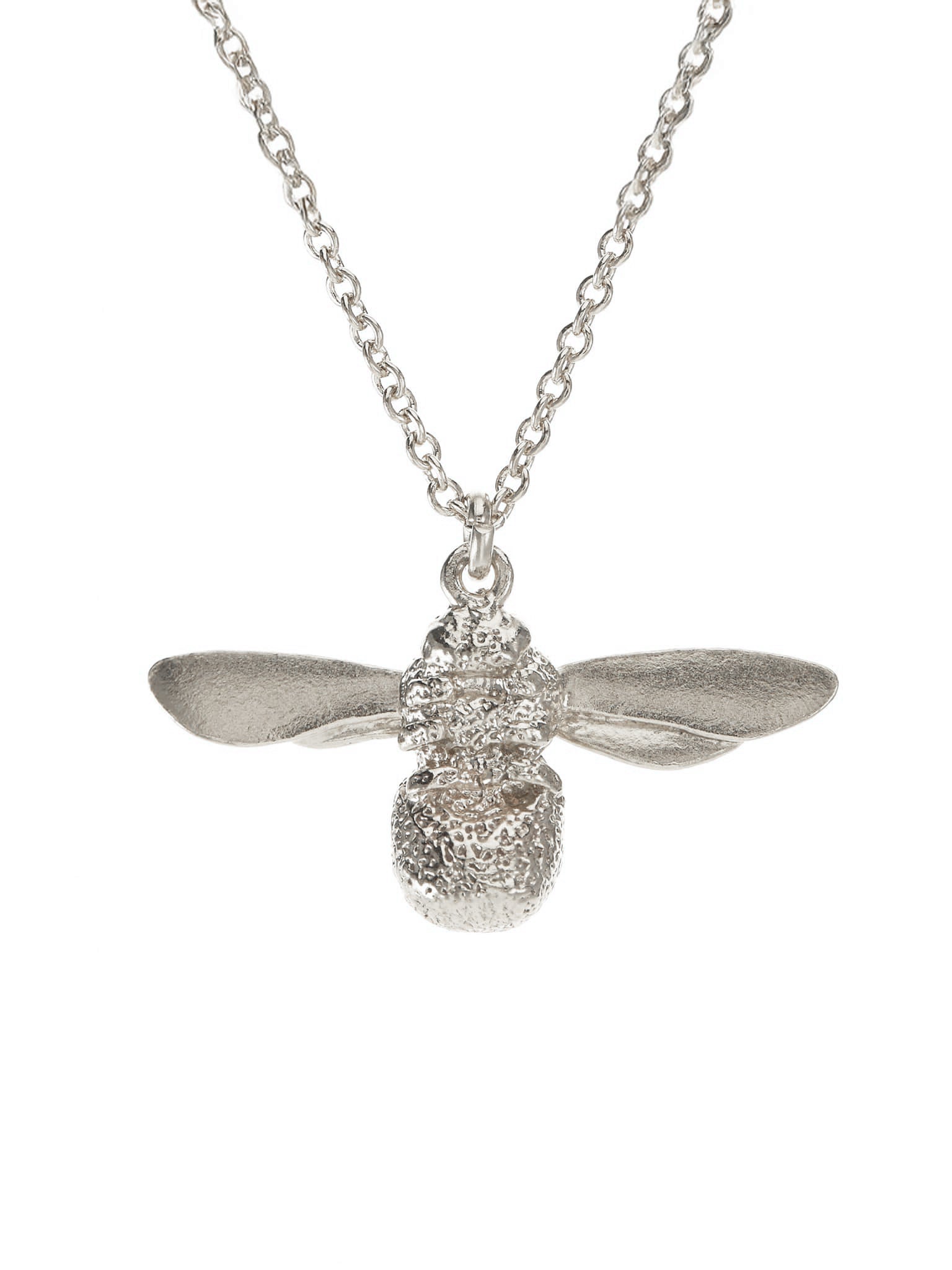 Baby Bee Necklace - image 9 | silver