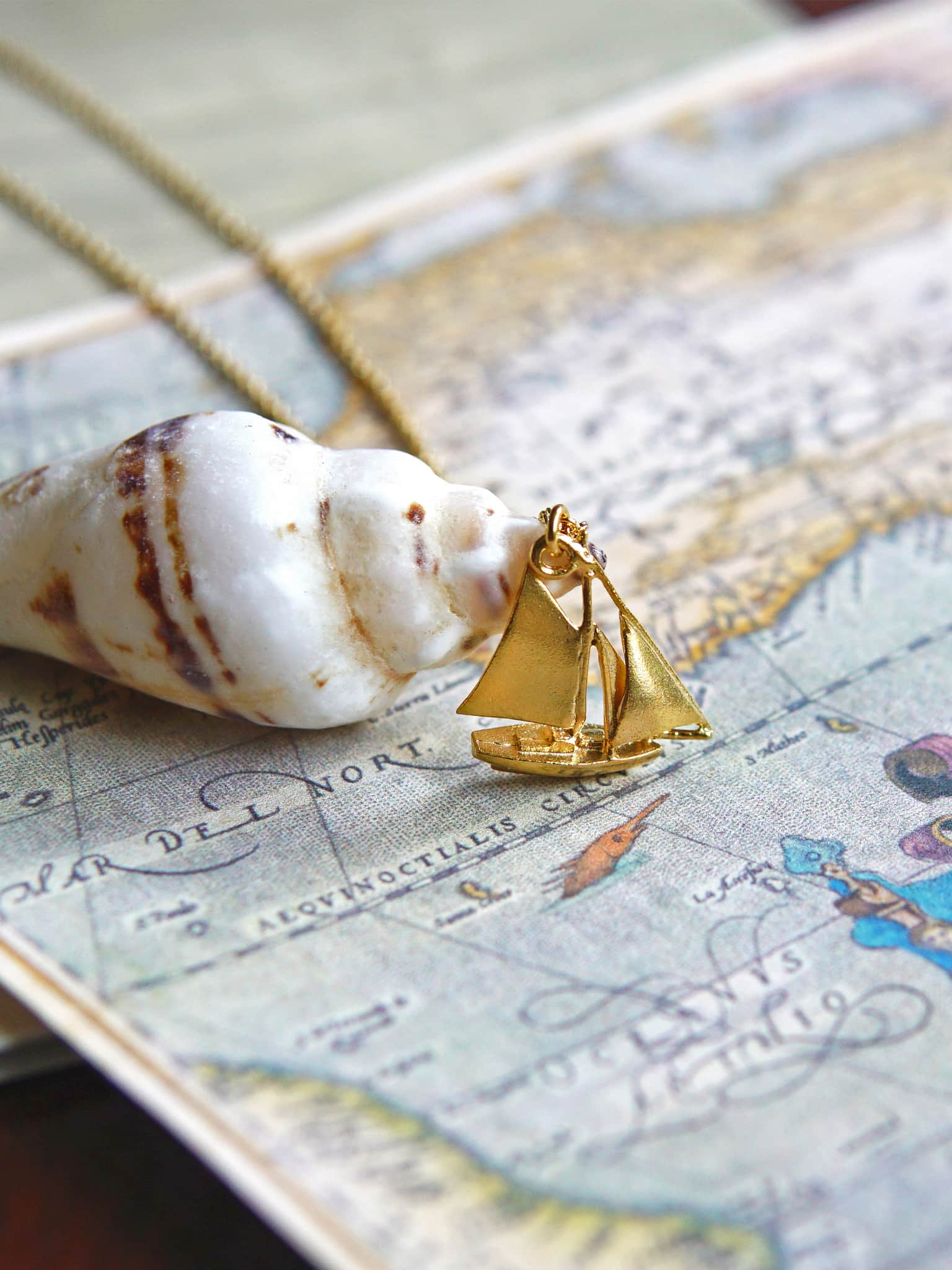 Sailing Boat Necklace - image 2