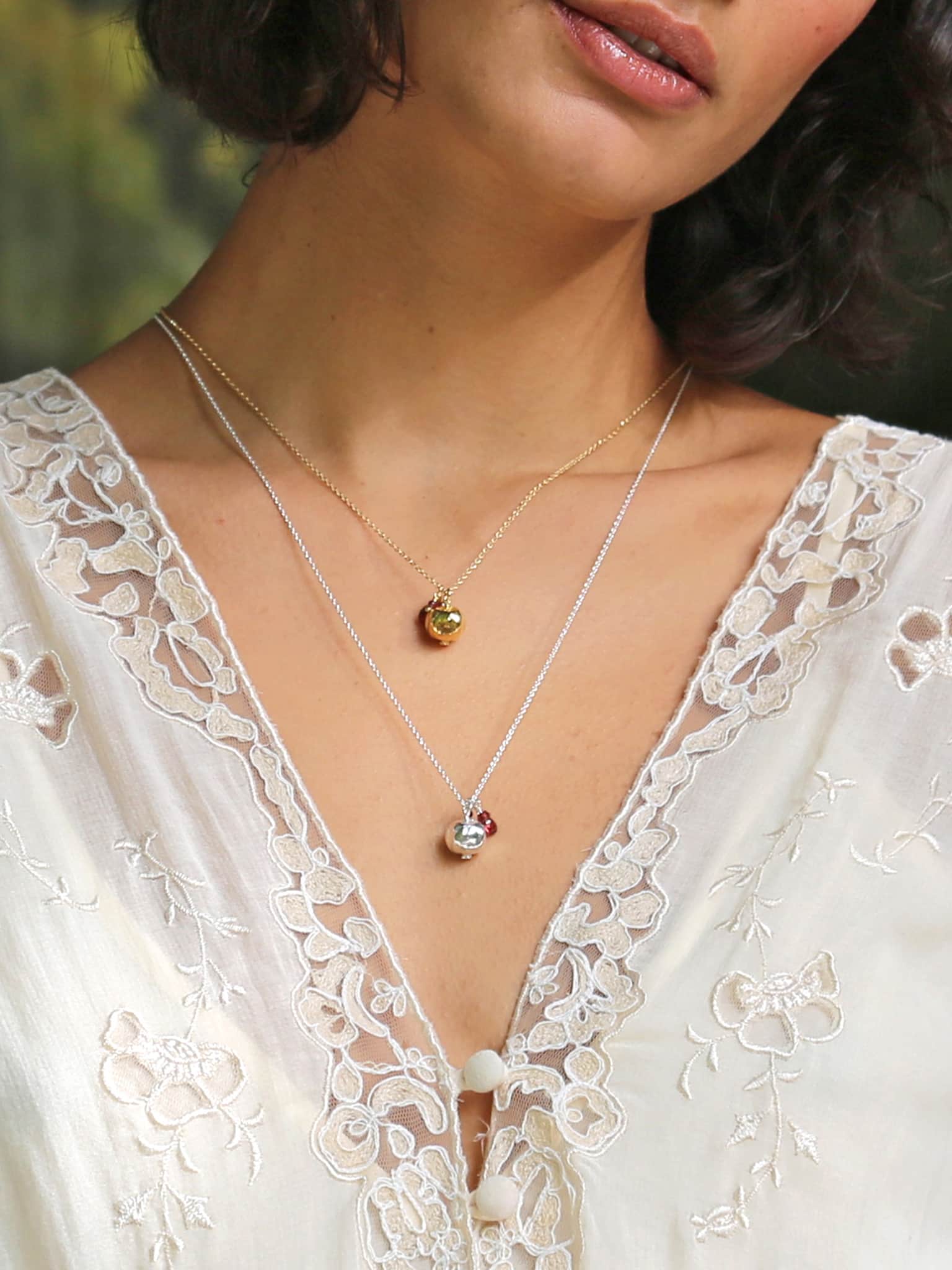 Pomegranate and Garnet Necklace - image 2