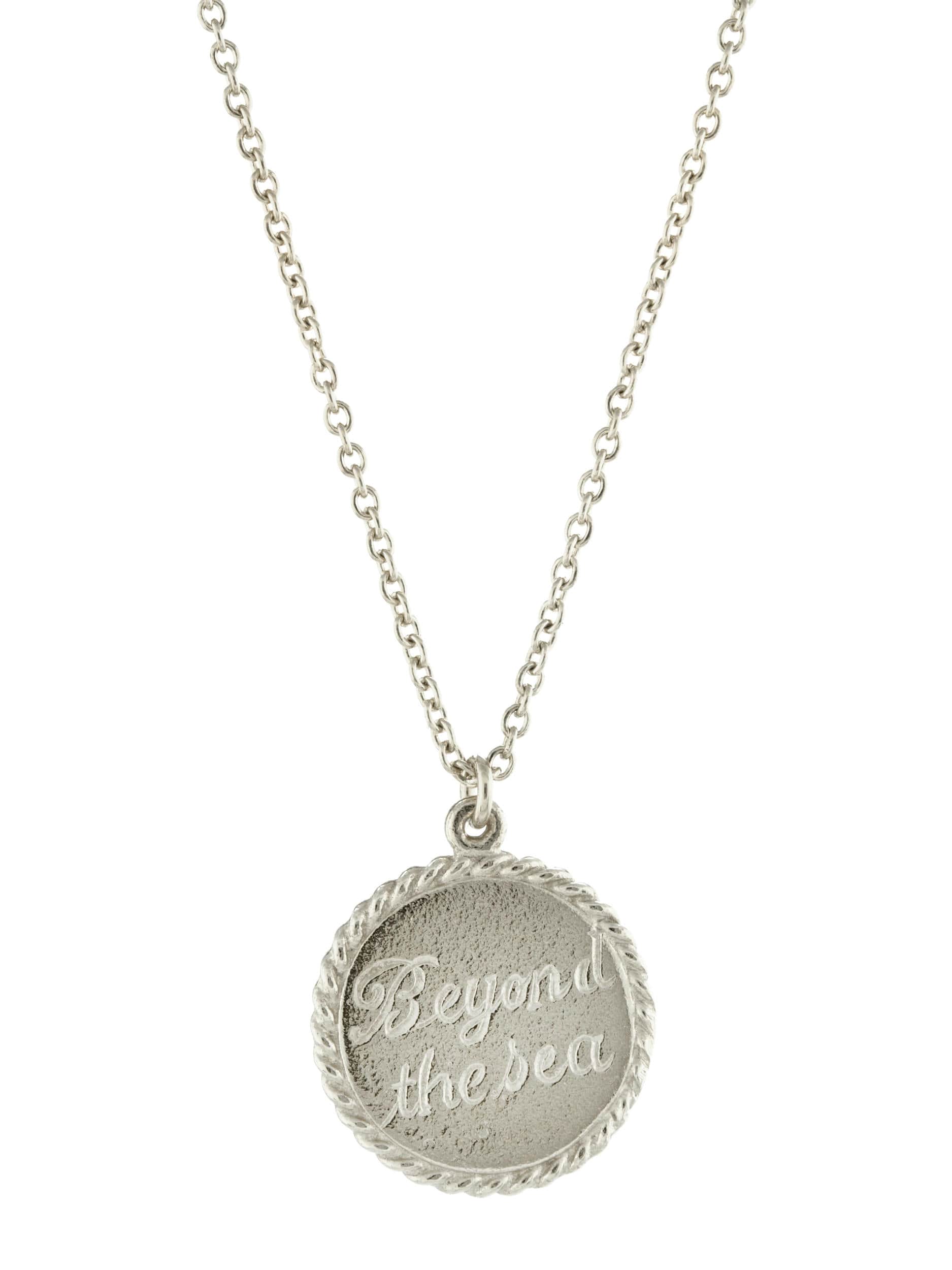 Nautical Antique Coin Necklace - image 9 | silver