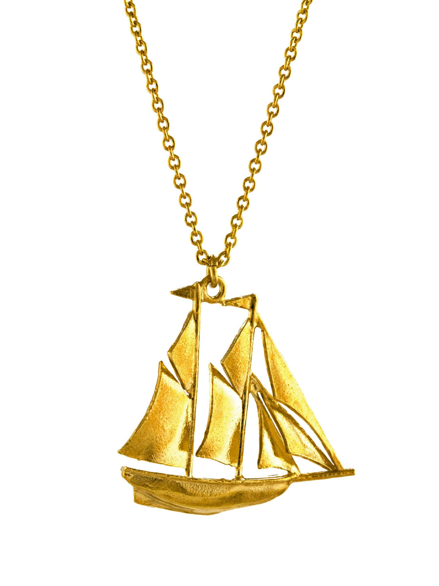 Galleon Ship Necklace