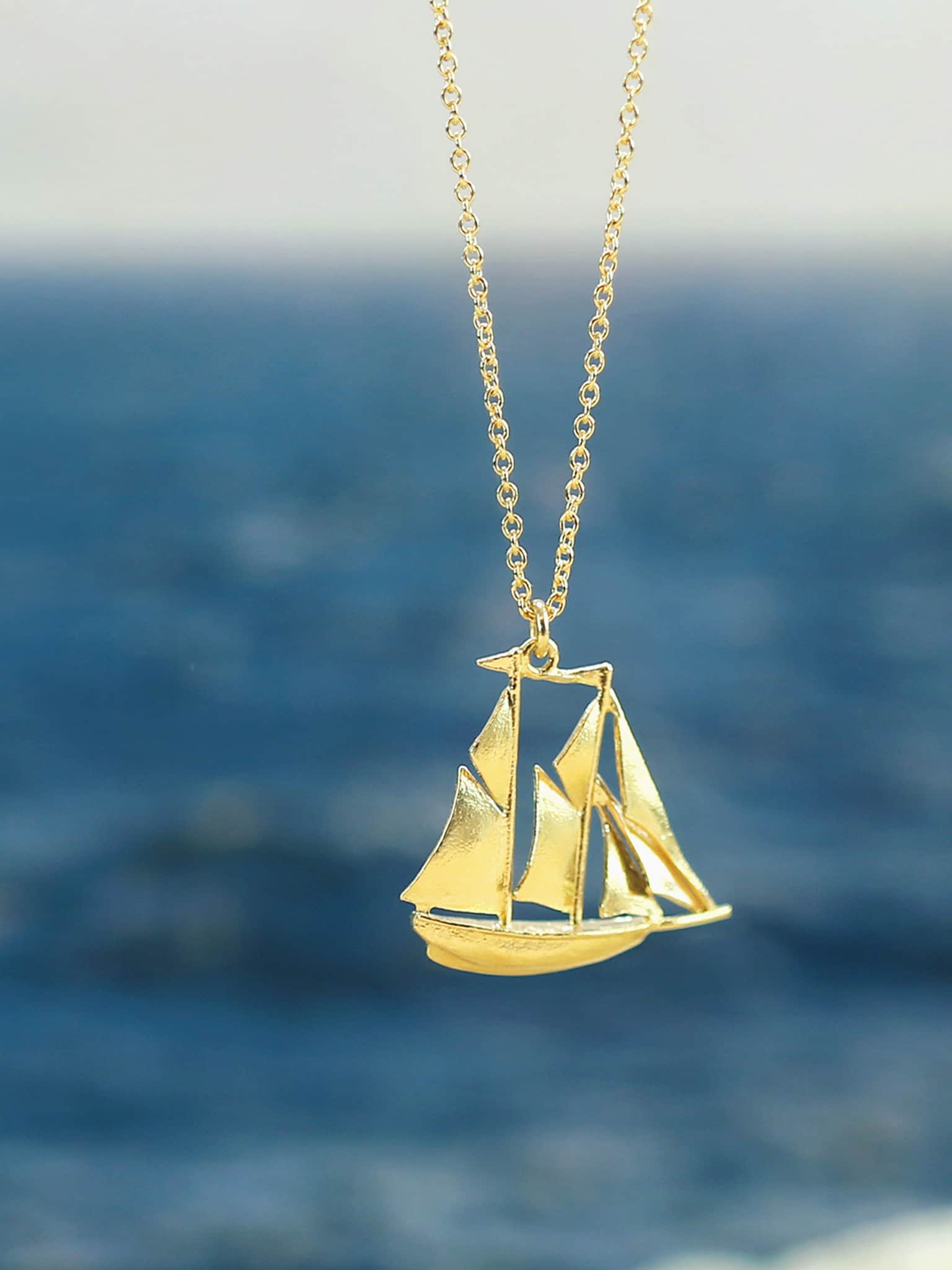 Galleon Ship Necklace - image 4