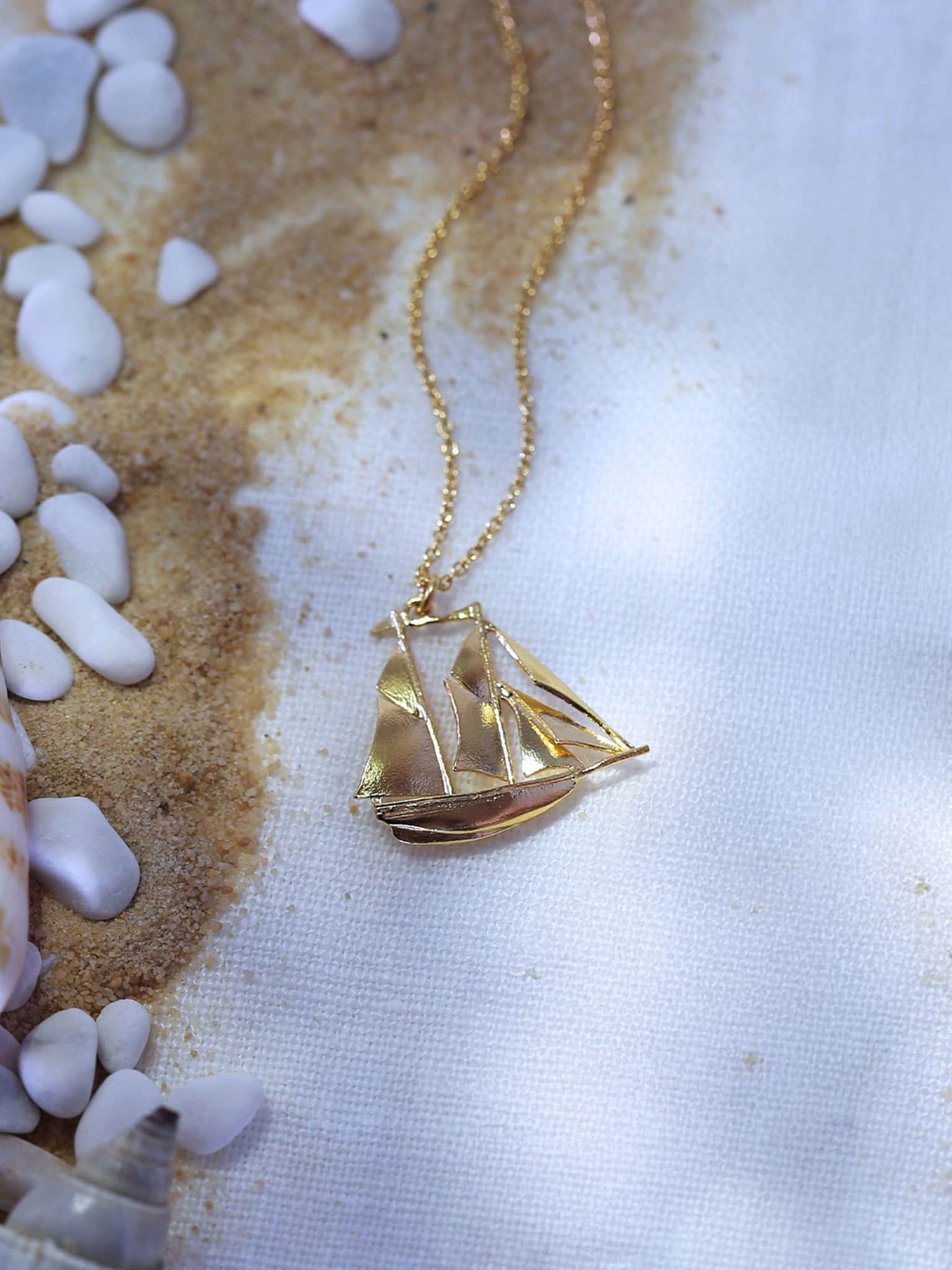 Galleon Ship Necklace - image 6