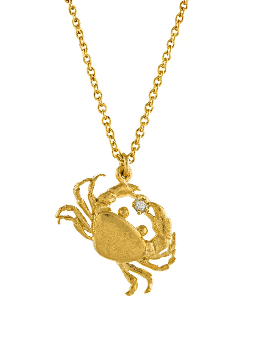 Cheeky Crab Necklace
