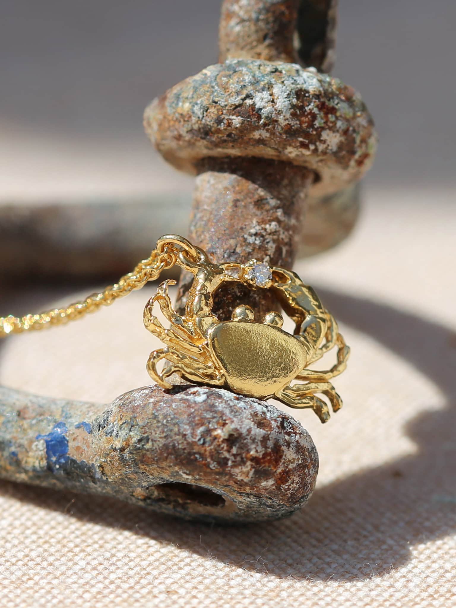 Cheeky Crab Necklace - image 2