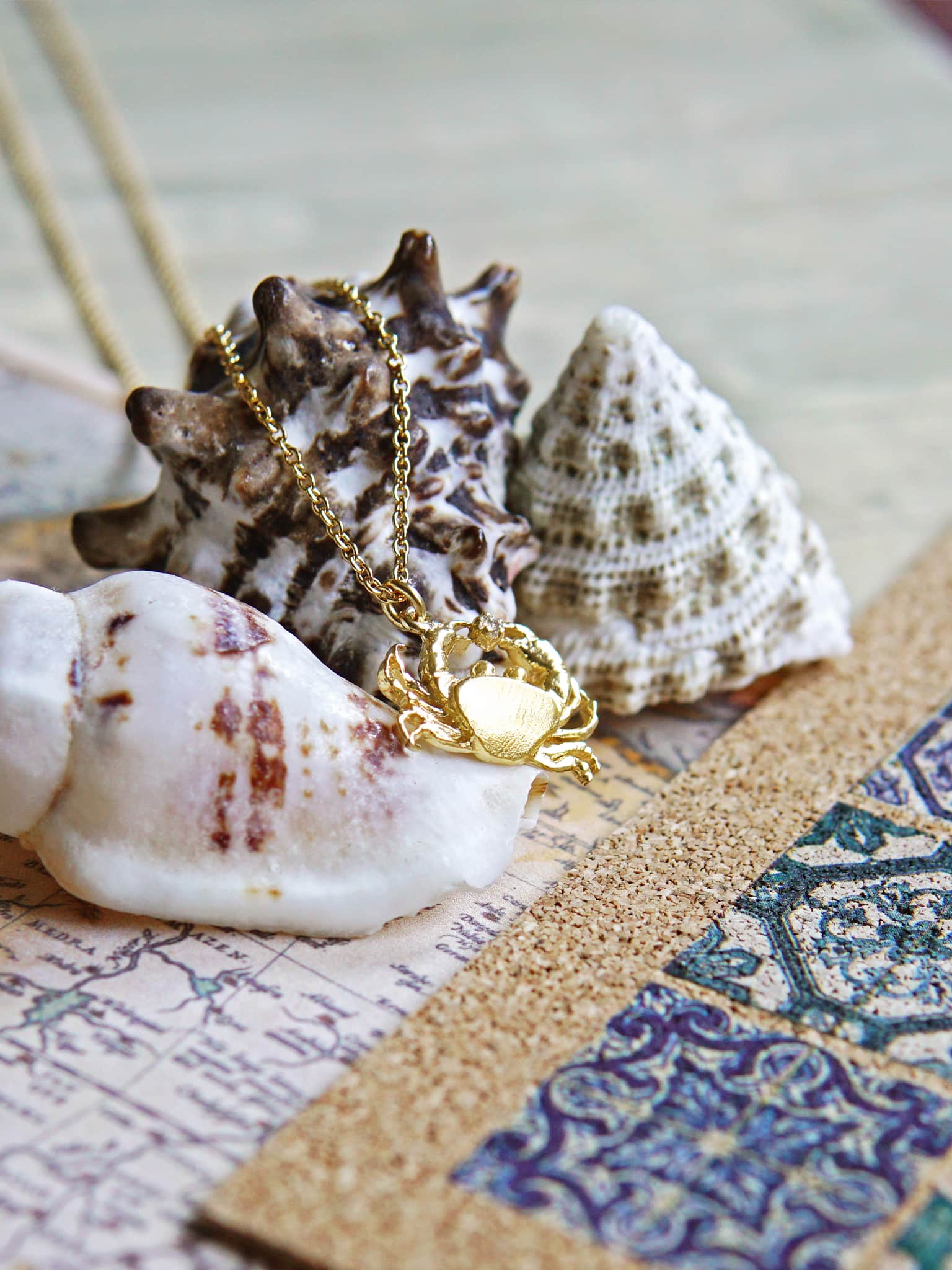Cheeky Crab Necklace - image 3