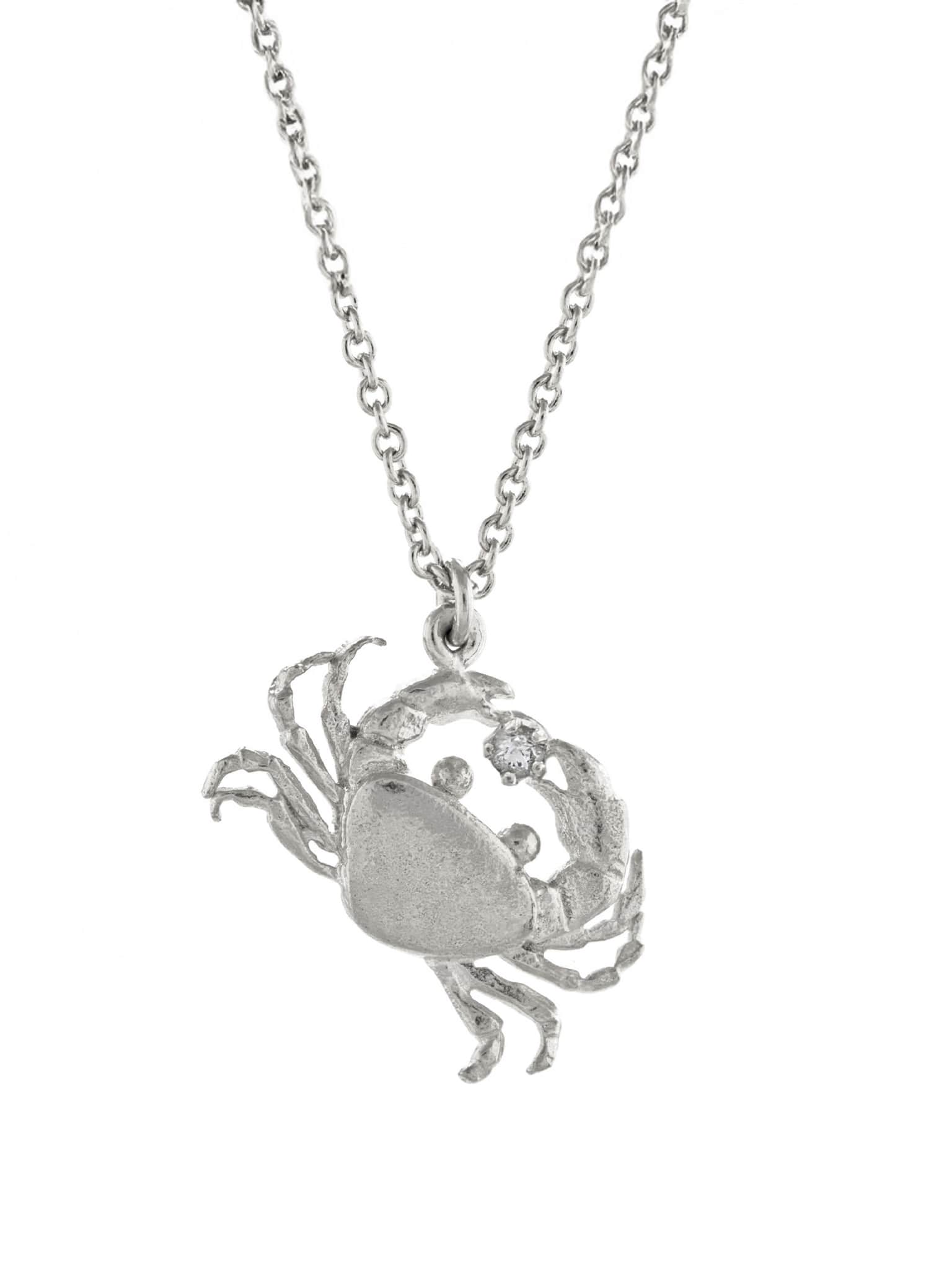 Cheeky Crab Necklace – Alex Monroe