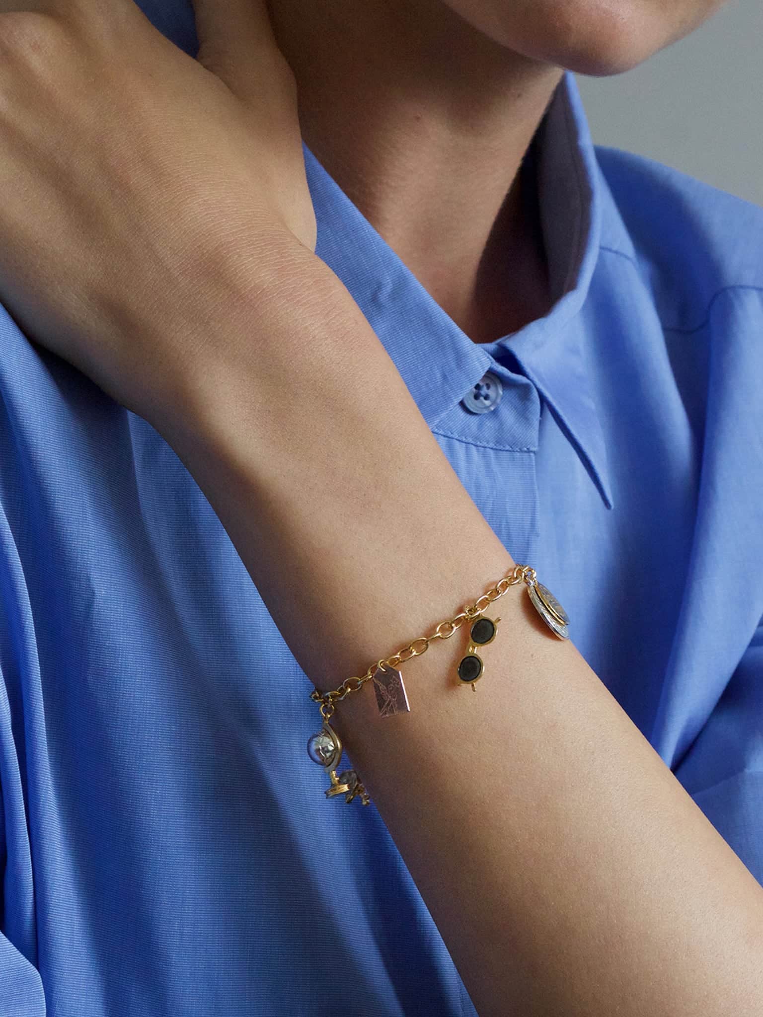 Globe Trotter Charm Bracelet - image 3