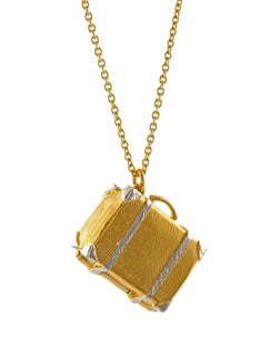 Vintage Suitcase Locket