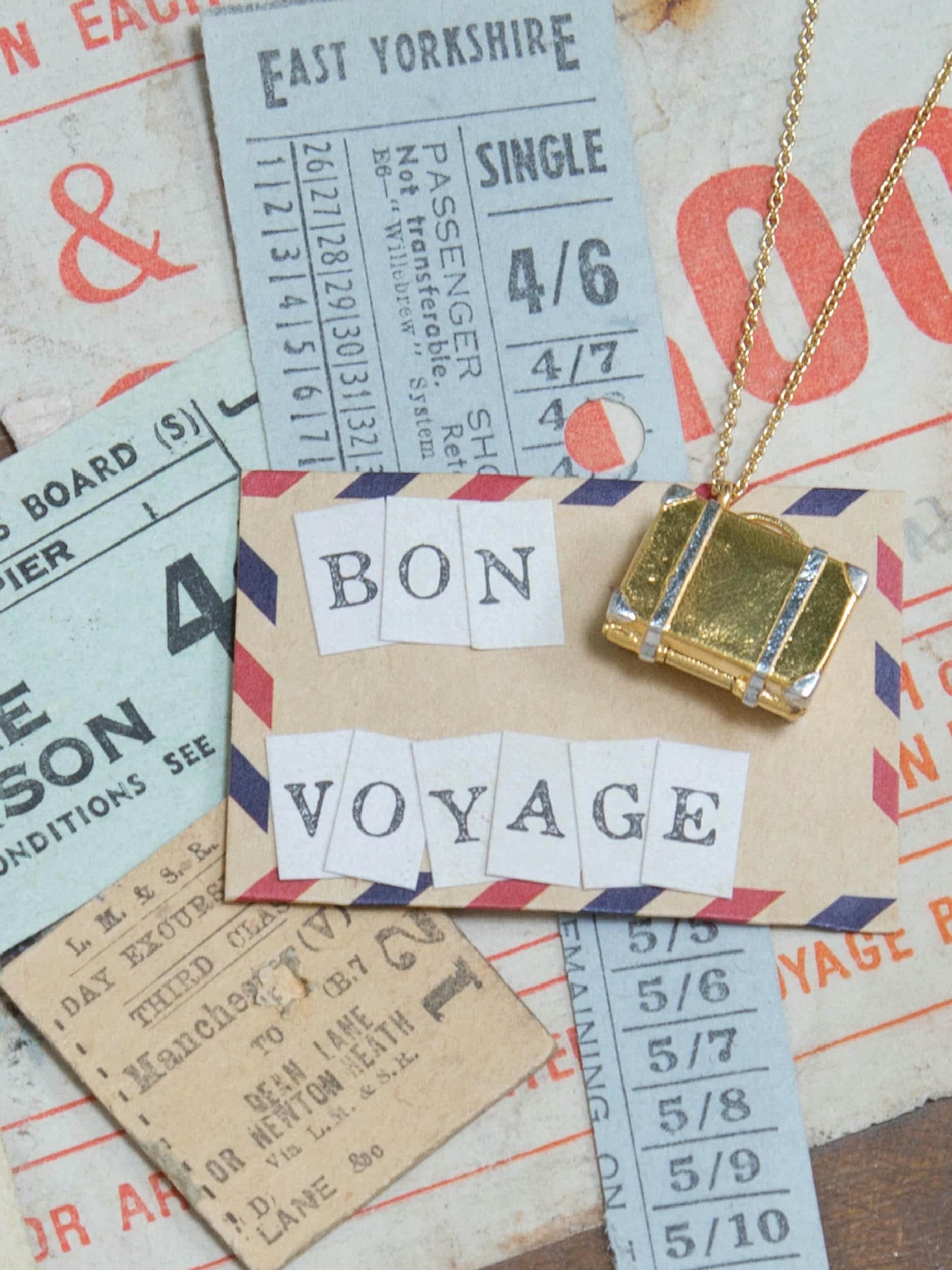 Vintage Suitcase Locket - image 2
