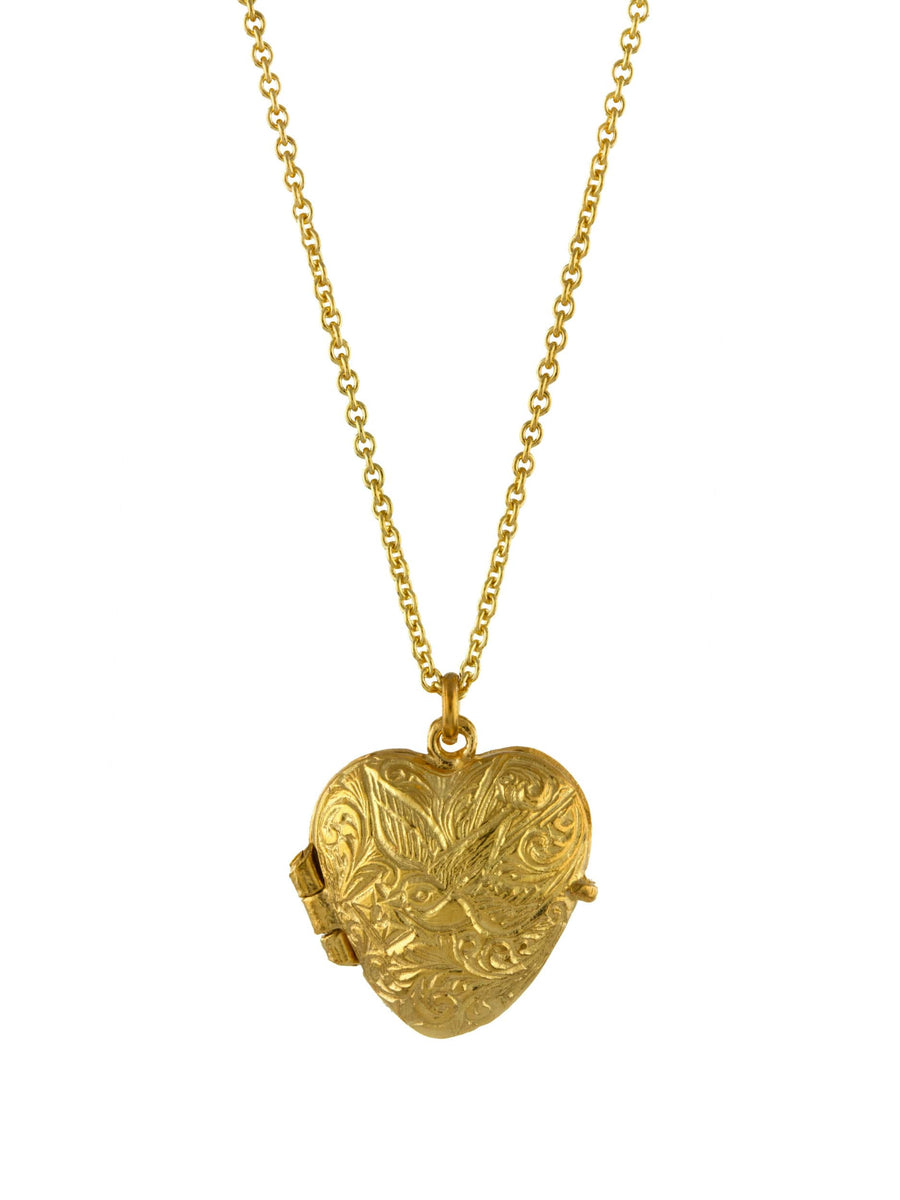 Victoriana Keepsake Heart Locket