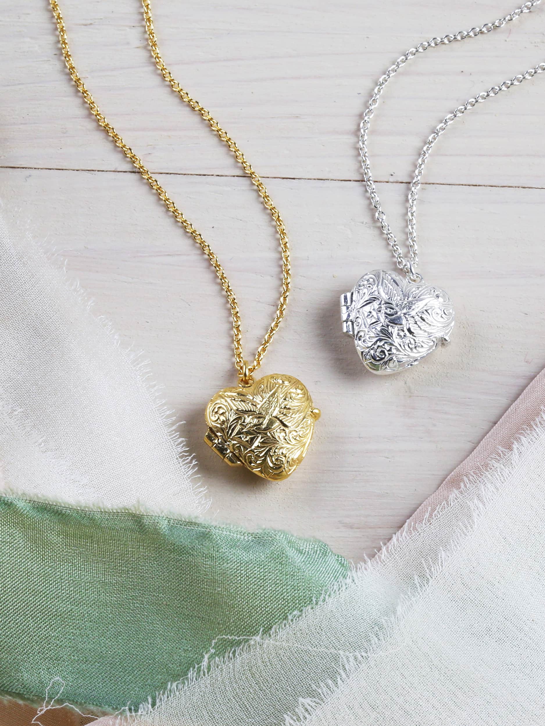 Victoriana Keepsake Heart Locket - image 7