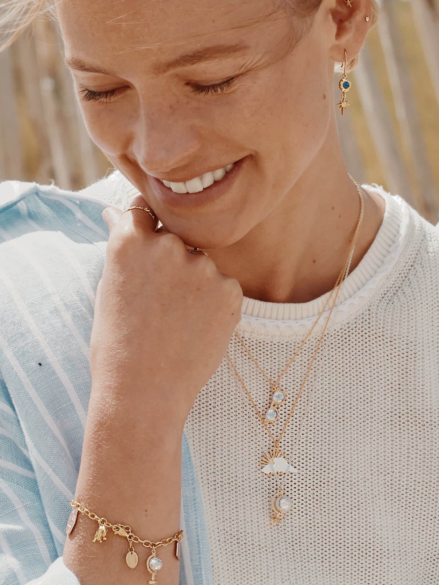 Spinning Globe Necklace - image 2
