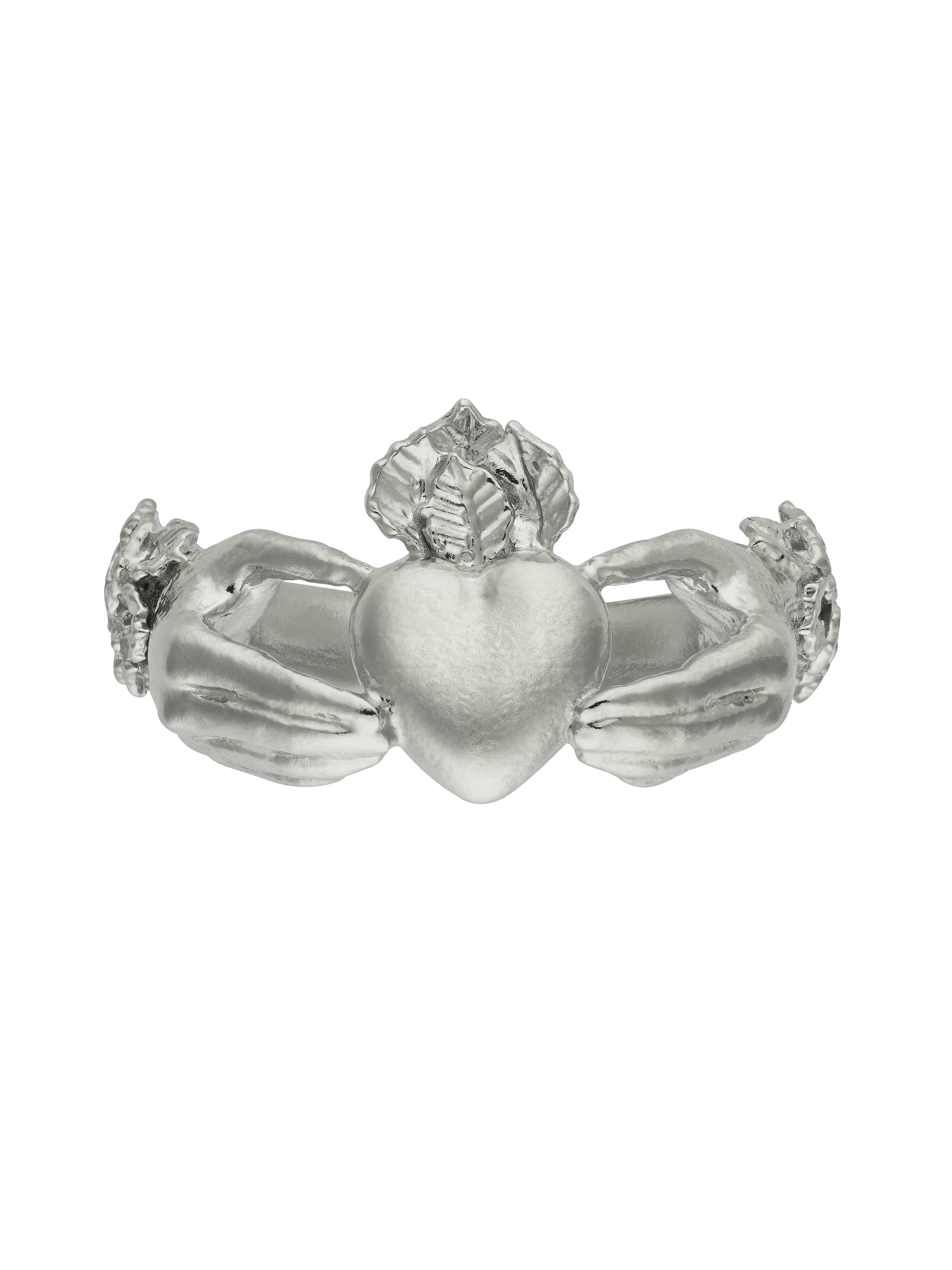 AM x Emma Dabiri Gr√° Claddagh Ring - image 11 | silver