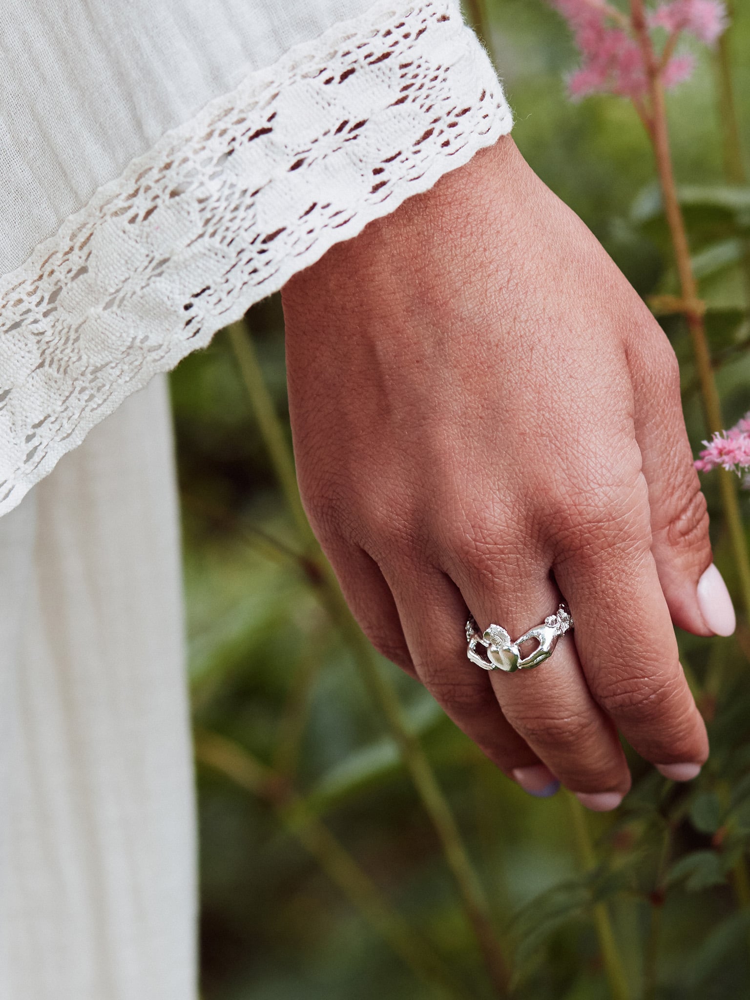 AM x Emma Dabiri Gr√° Claddagh Ring - image 8