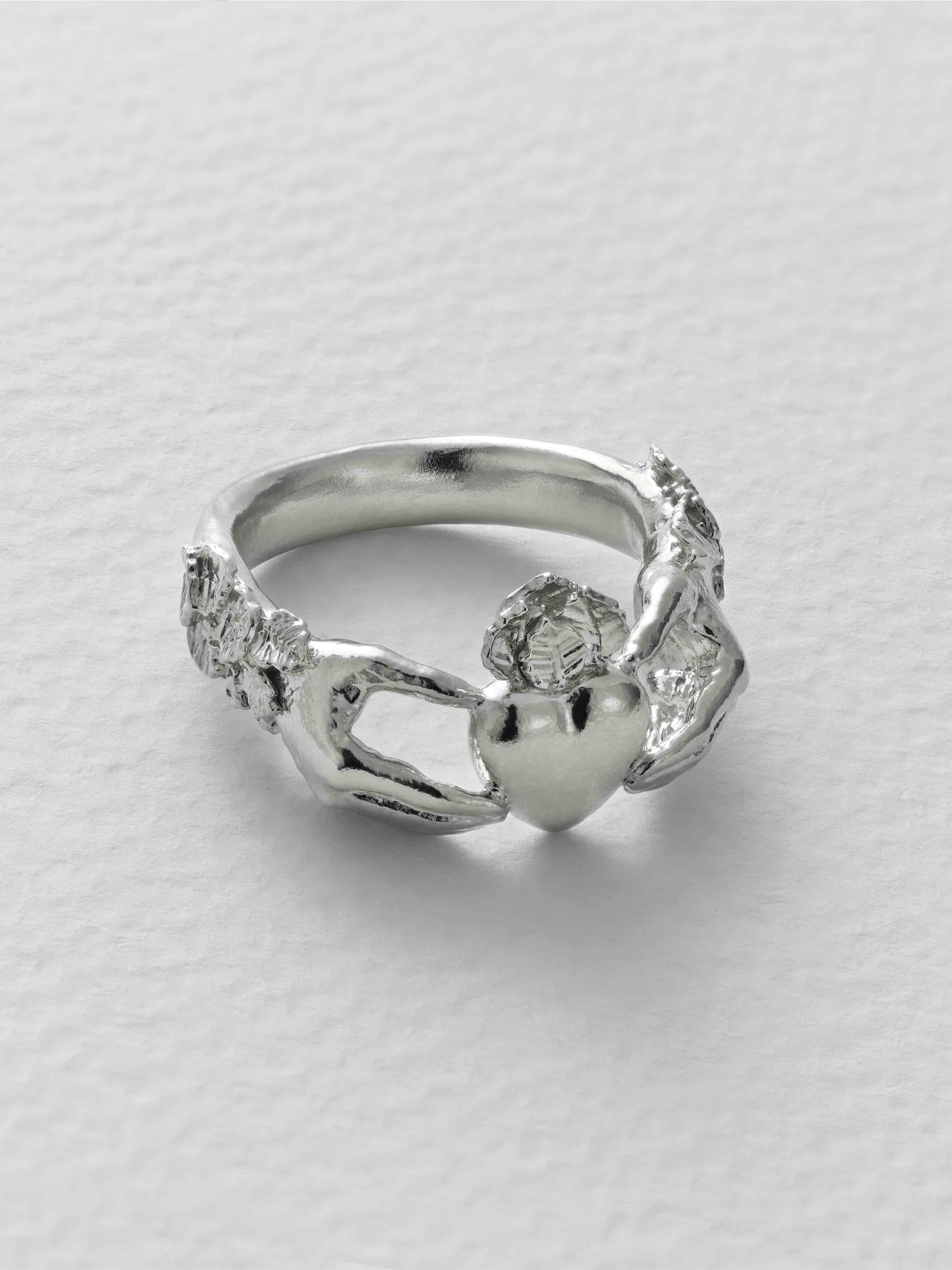AM x Emma Dabiri Gr√° Claddagh Ring - image 10 | silver