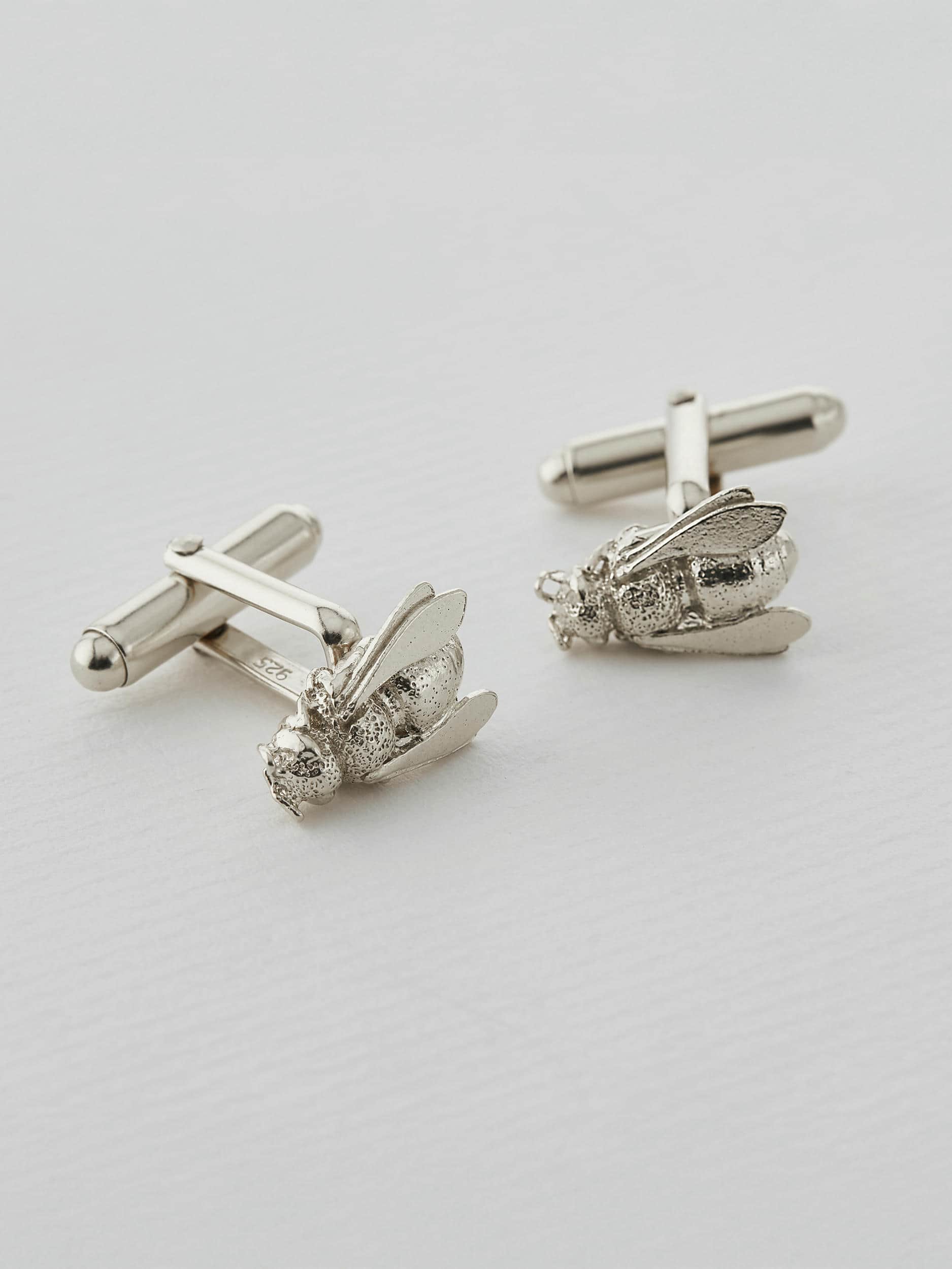 Honey Bee Cufflinks - image 9 | silver