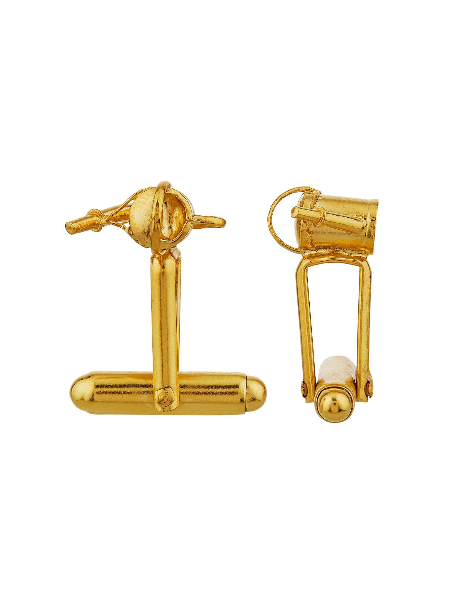 Watering Can Cufflinks - image 6 | gold plate