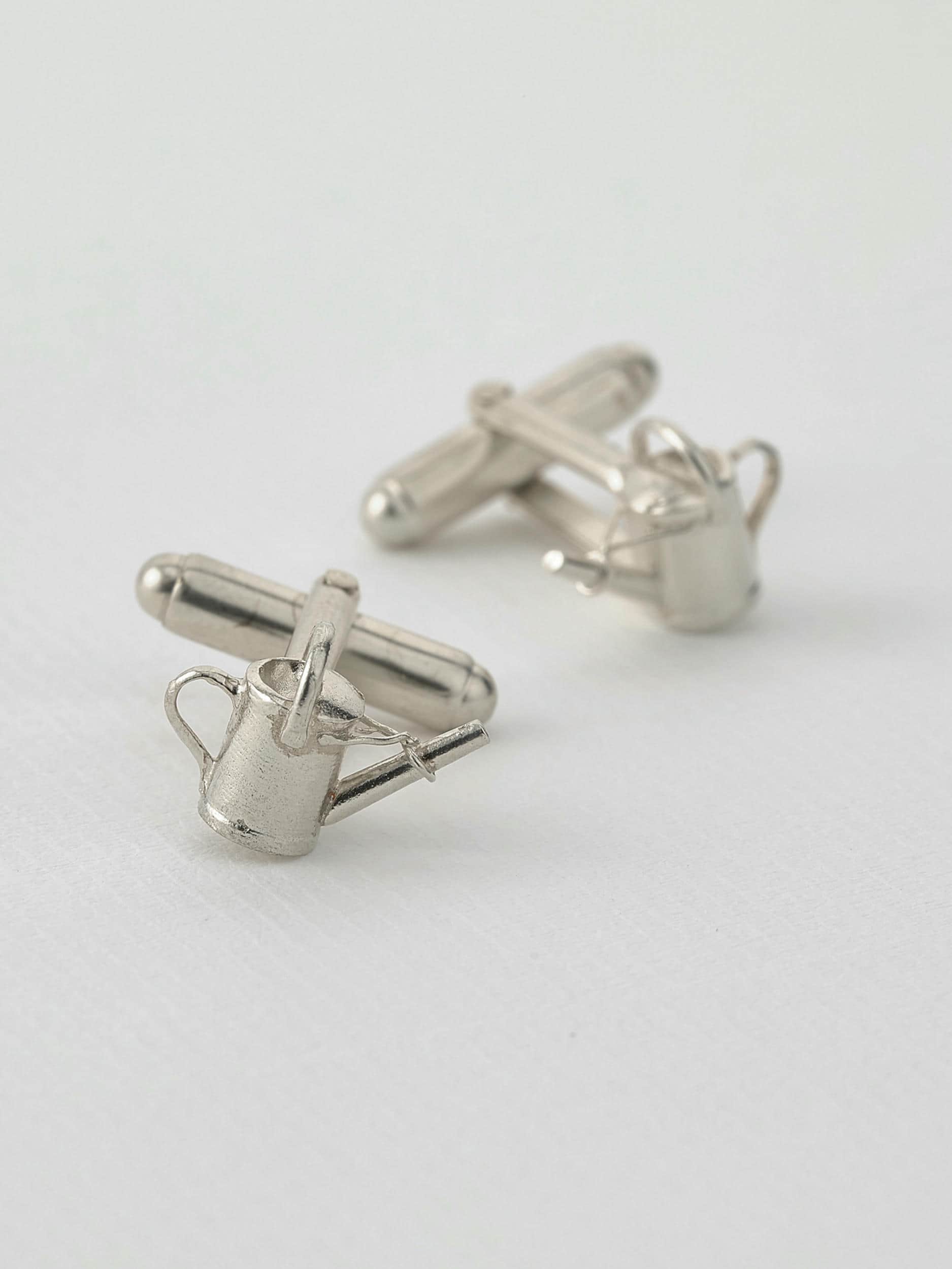 Watering Can Cufflinks - image 11 | silver