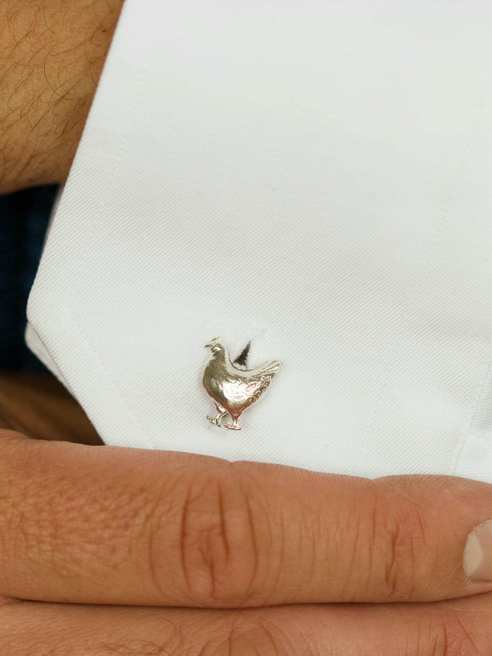 Hen Cufflinks - image 9