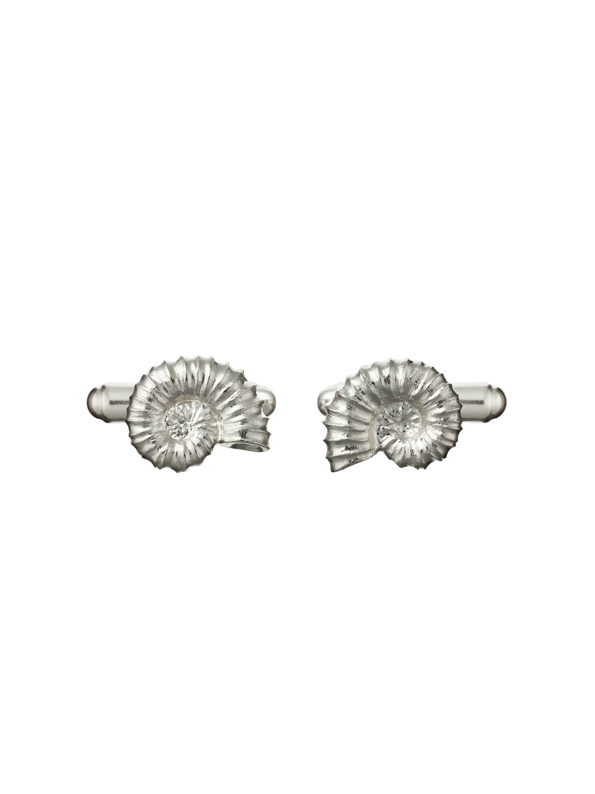 Ammonite Cufflink - image 5 | silver