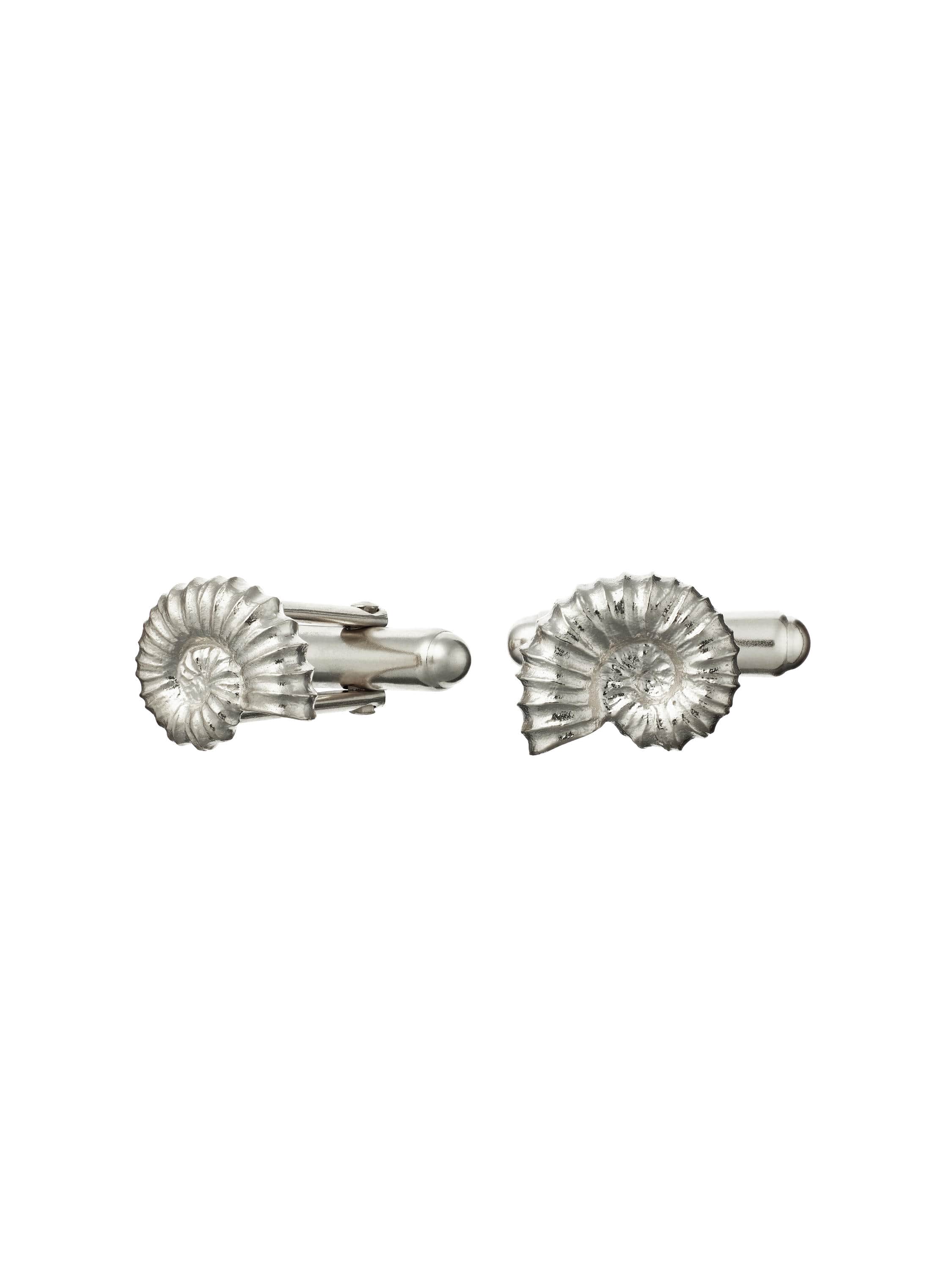 Ammonite Cufflink - image 7 | silver