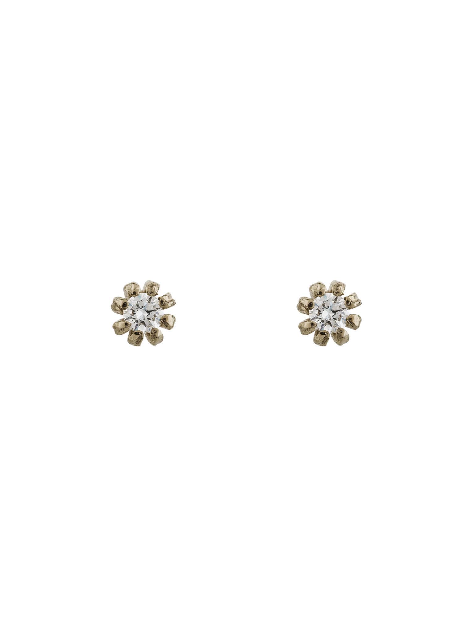 Diamond Seruni Stud Earrings - image 6 | 18ct white gold