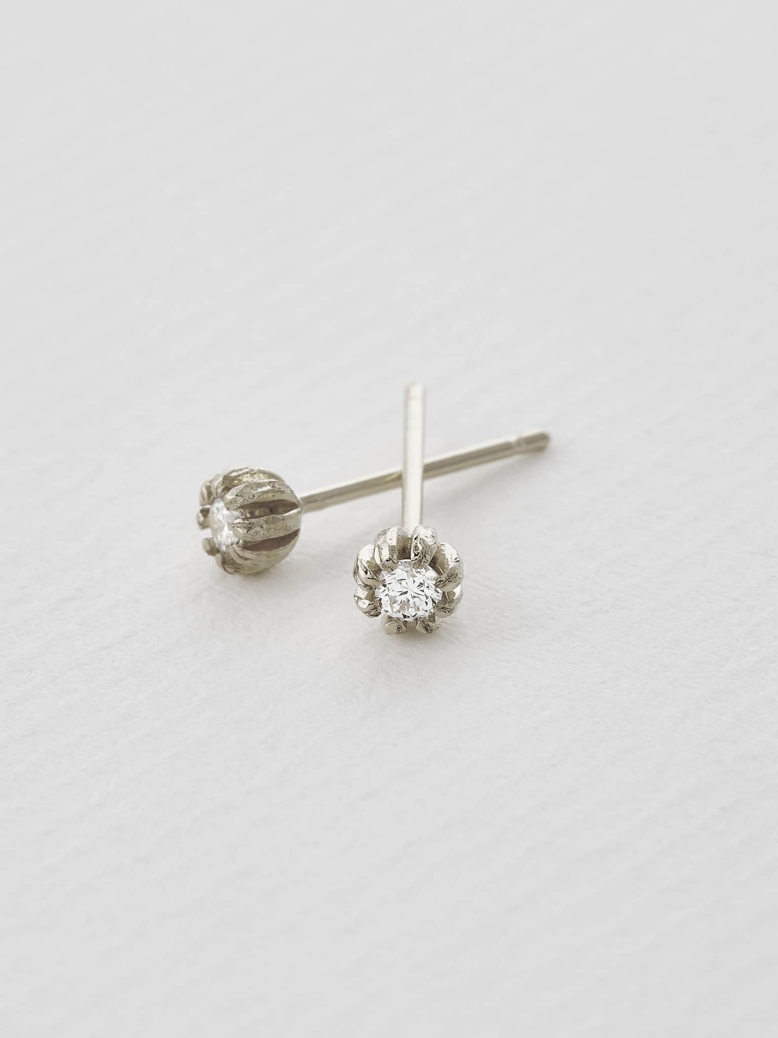 Diamond Seruni Stud Earrings - image 10 | platinum