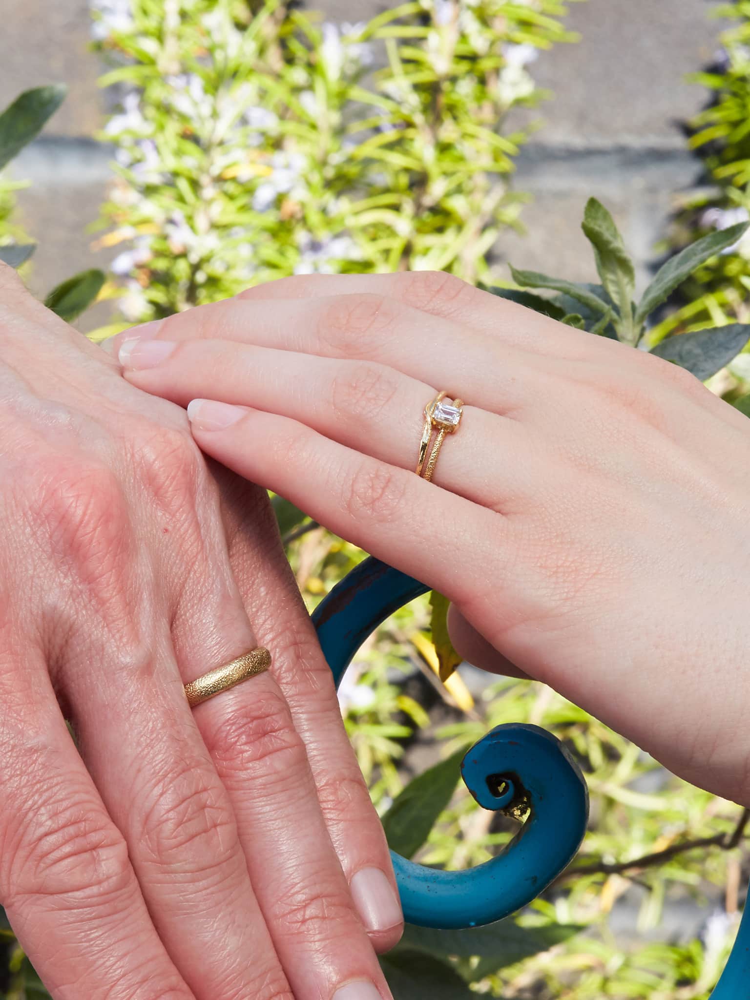 Fine Twisted Vine Seruni Ring - image 2