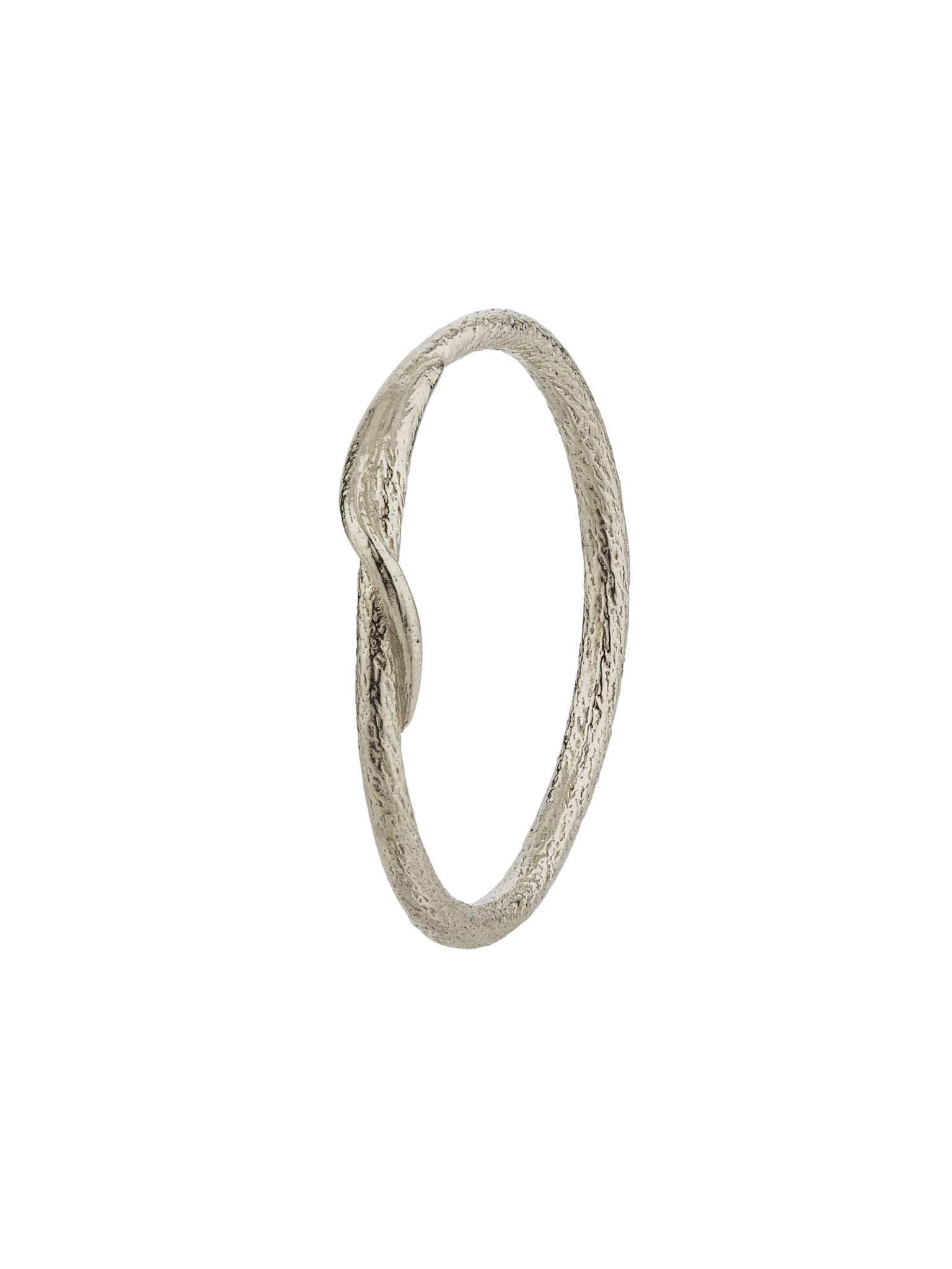 Fine Twisted Vine Seruni Ring - image 8 | platinum
