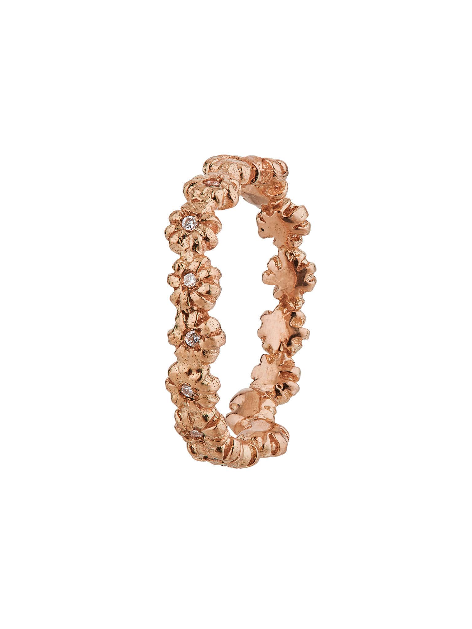 Seruni Diamond Eternity Ring - image 6 | 18ct rose gold