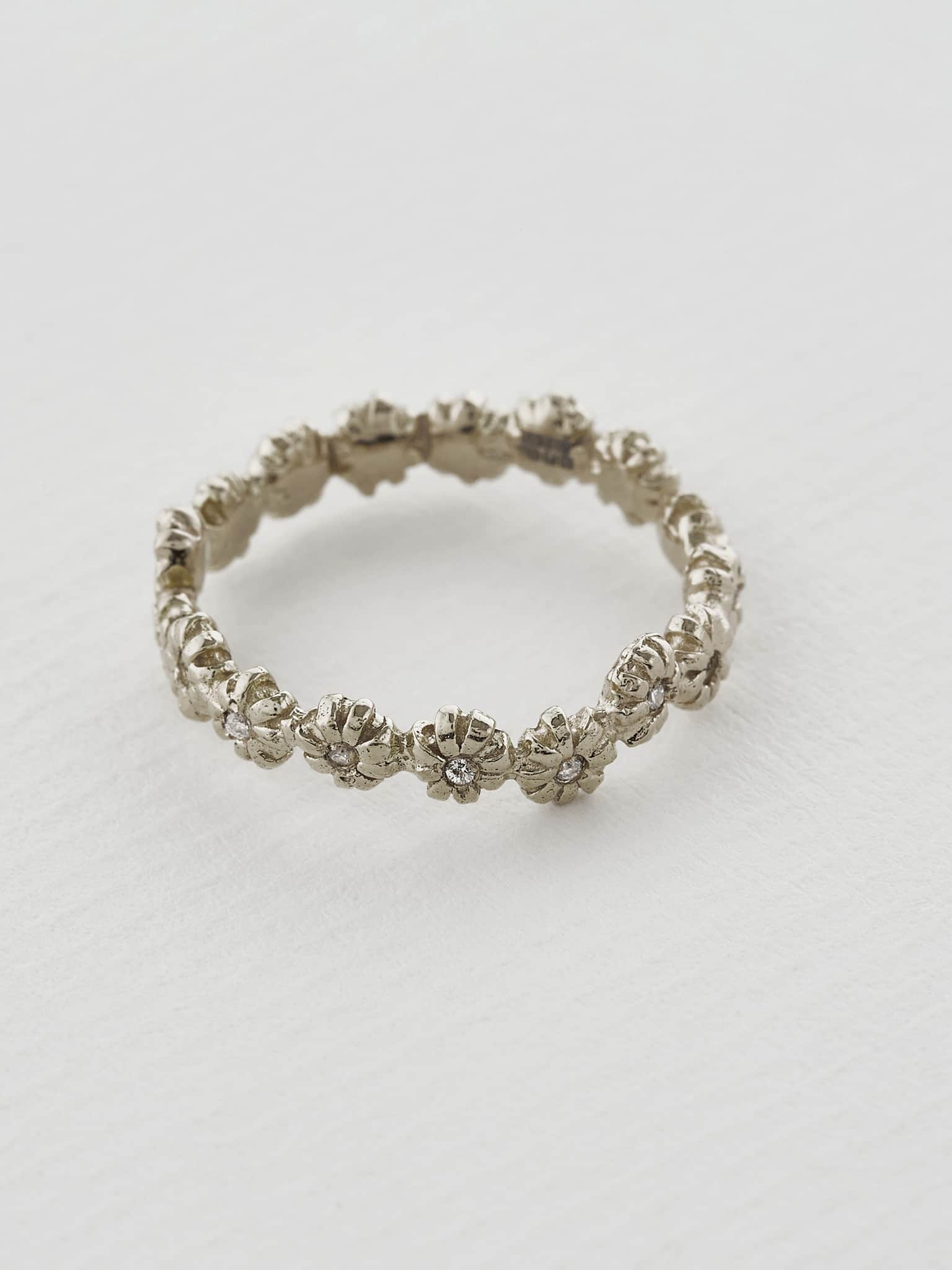 Seruni Diamond Eternity Ring - image 5 | 18ct white gold