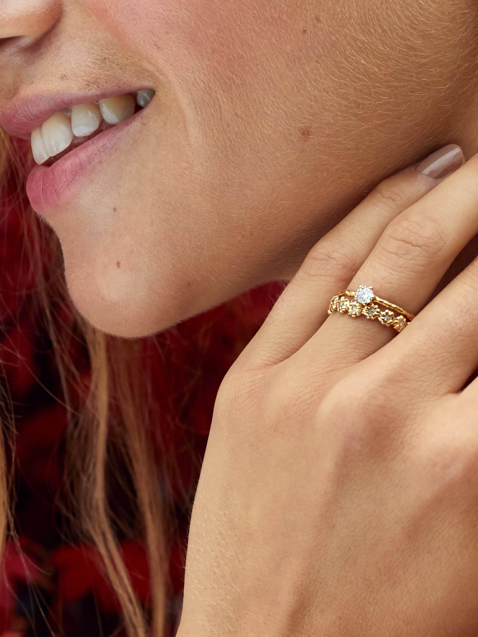 Seruni Diamond Eternity Ring - image 2
