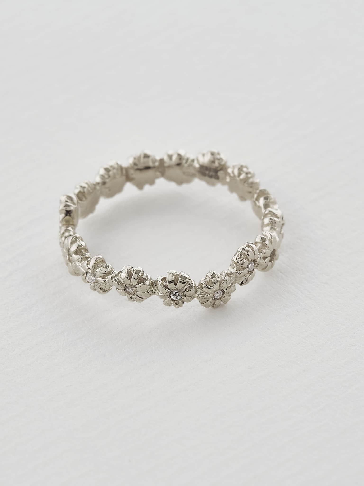 Seruni Diamond Eternity Ring - image 9 | platinum
