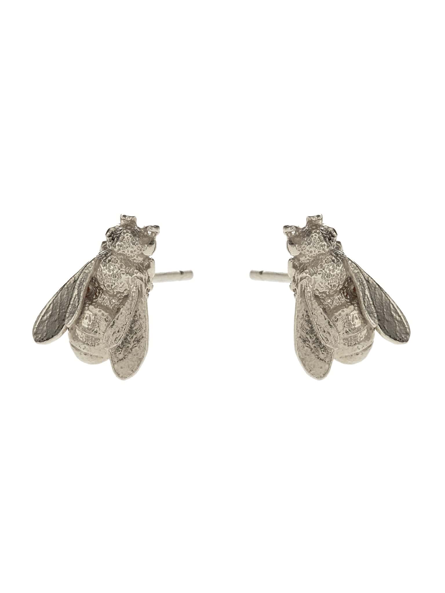 Large Honey Bee Studs - image 6 | silver