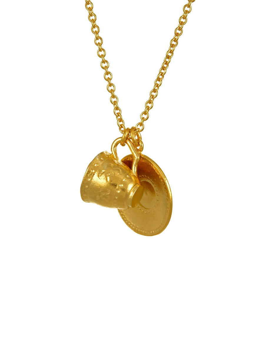 Teacup & Saucer Necklace