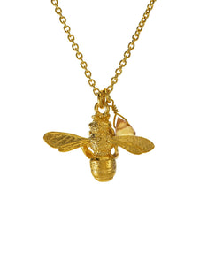 Honey Bee and Citrine Necklace