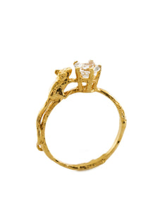 Mouse & Topaz Ring