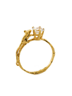 Mouse & Topaz Ring
